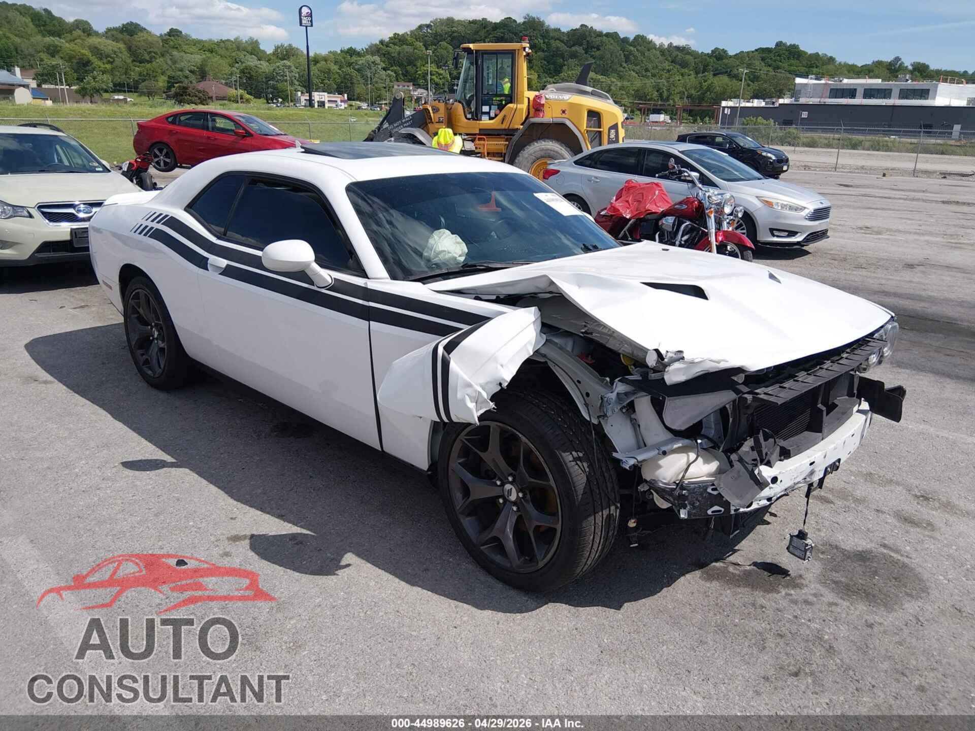 DODGE CHALLENGER 2018 - 2C3CDZAGXJH258397