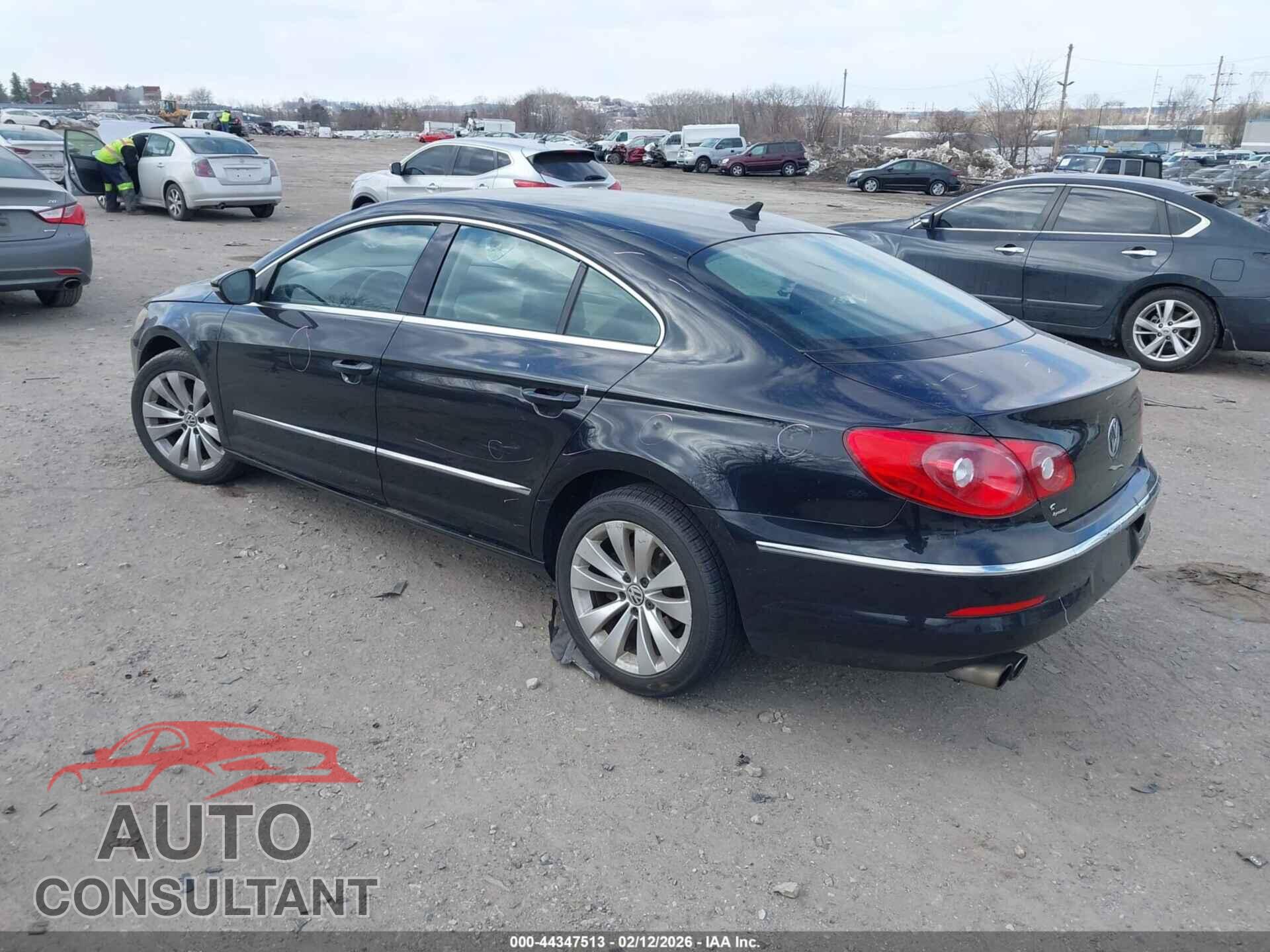 VOLKSWAGEN CC 2010 - WVWMP7AN6AE547732