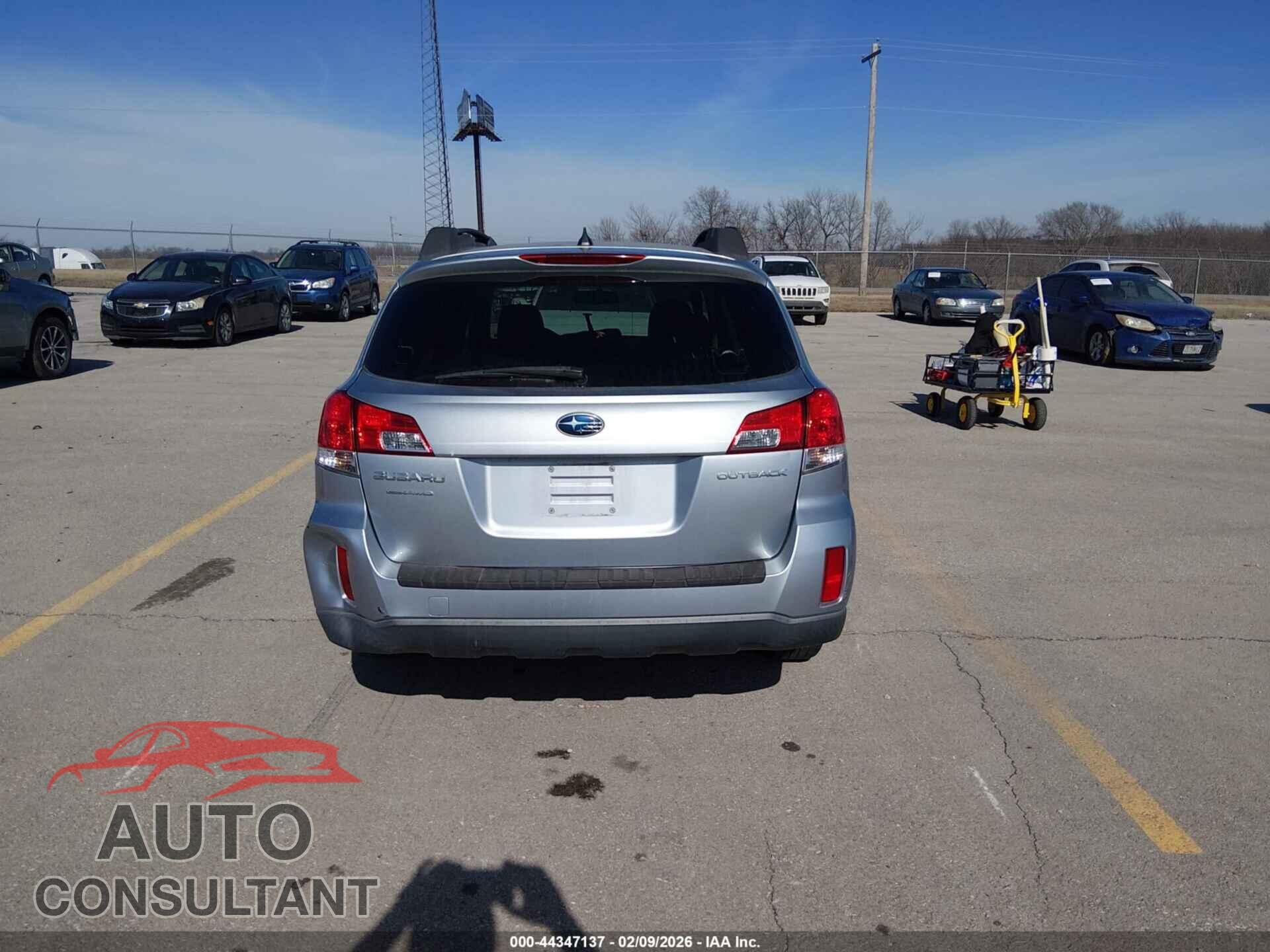 SUBARU OUTBACK 2014 - 4S4BRCCC4E3308909