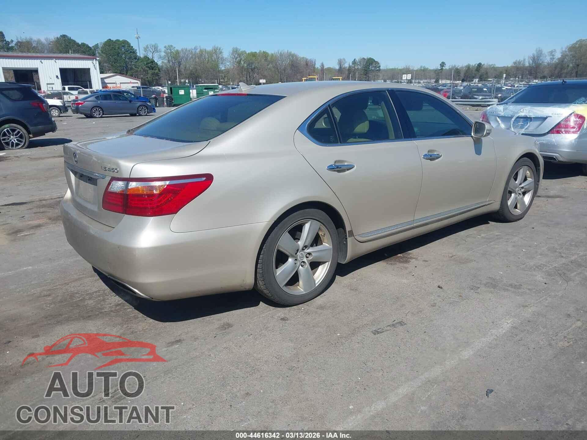 LEXUS LS 460 2012 - JTHBL5EF4C5113126