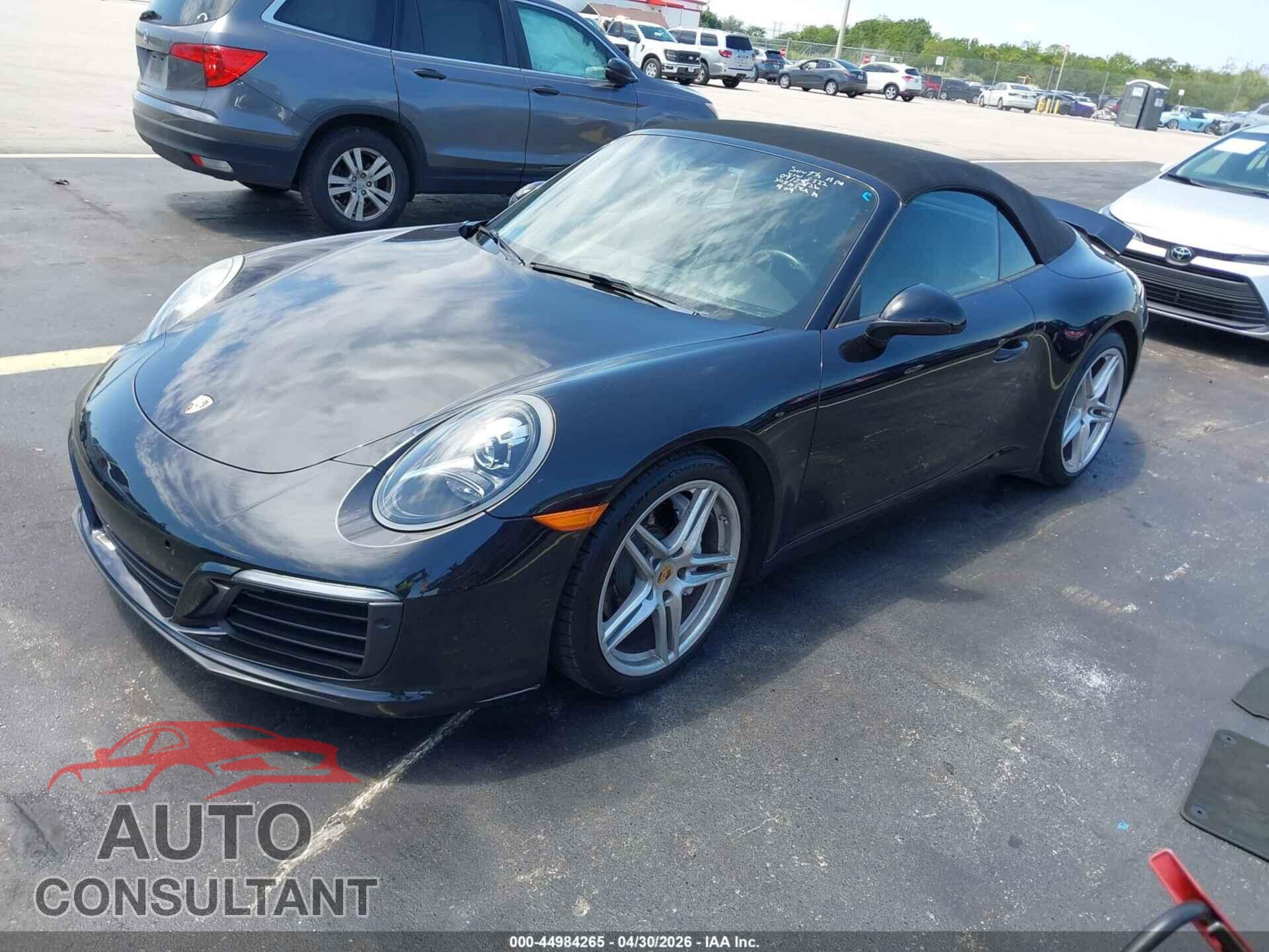 PORSCHE 911 2018 - WP0CA2A9XJS138122