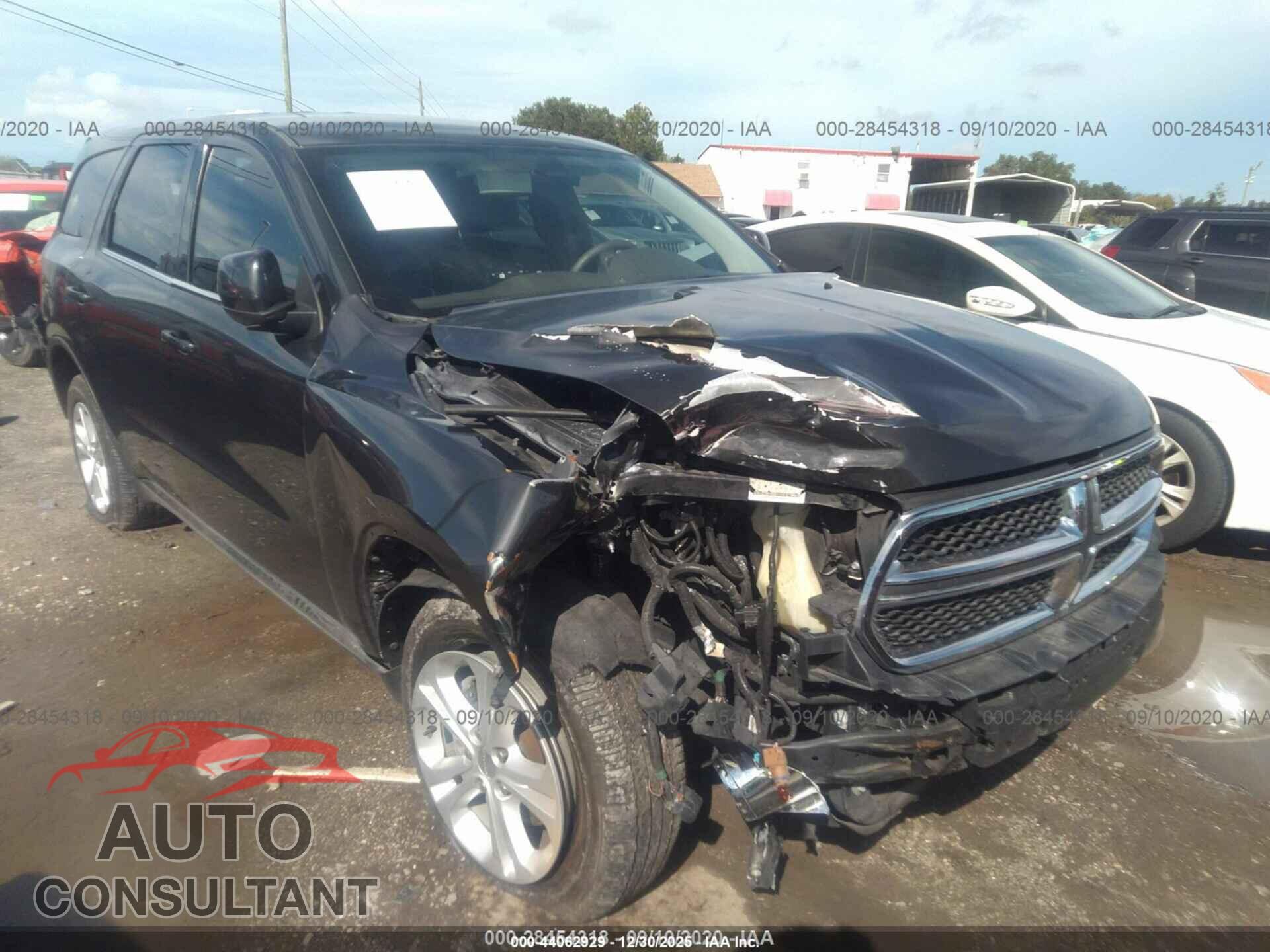 DODGE DURANGO 2011 - 1D4RD2GG8BC741656