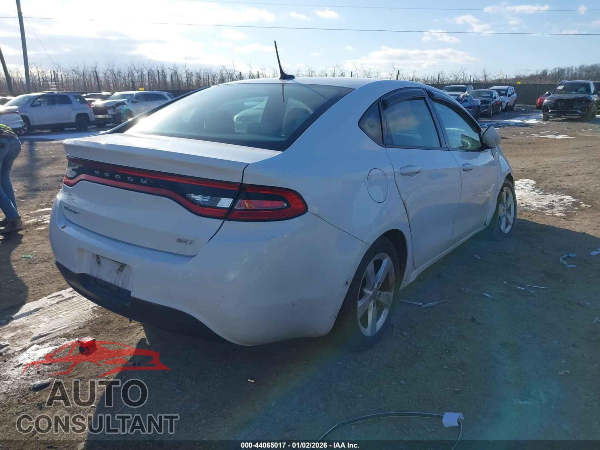 DODGE DART 2015 - 1C3CDFBB4FD281695