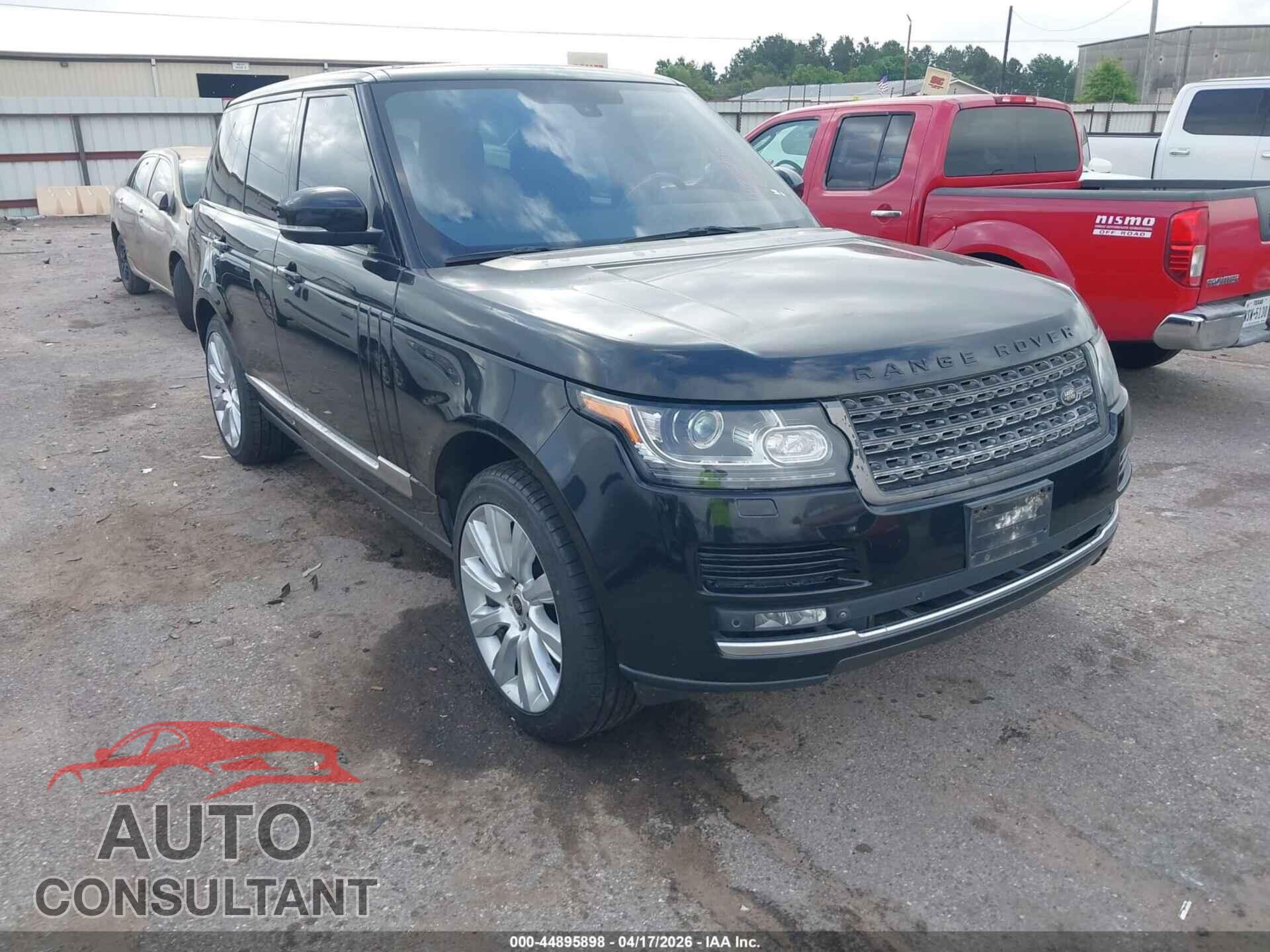 LAND ROVER RANGE ROVER 2013 - SALGS2DF1DA112382
