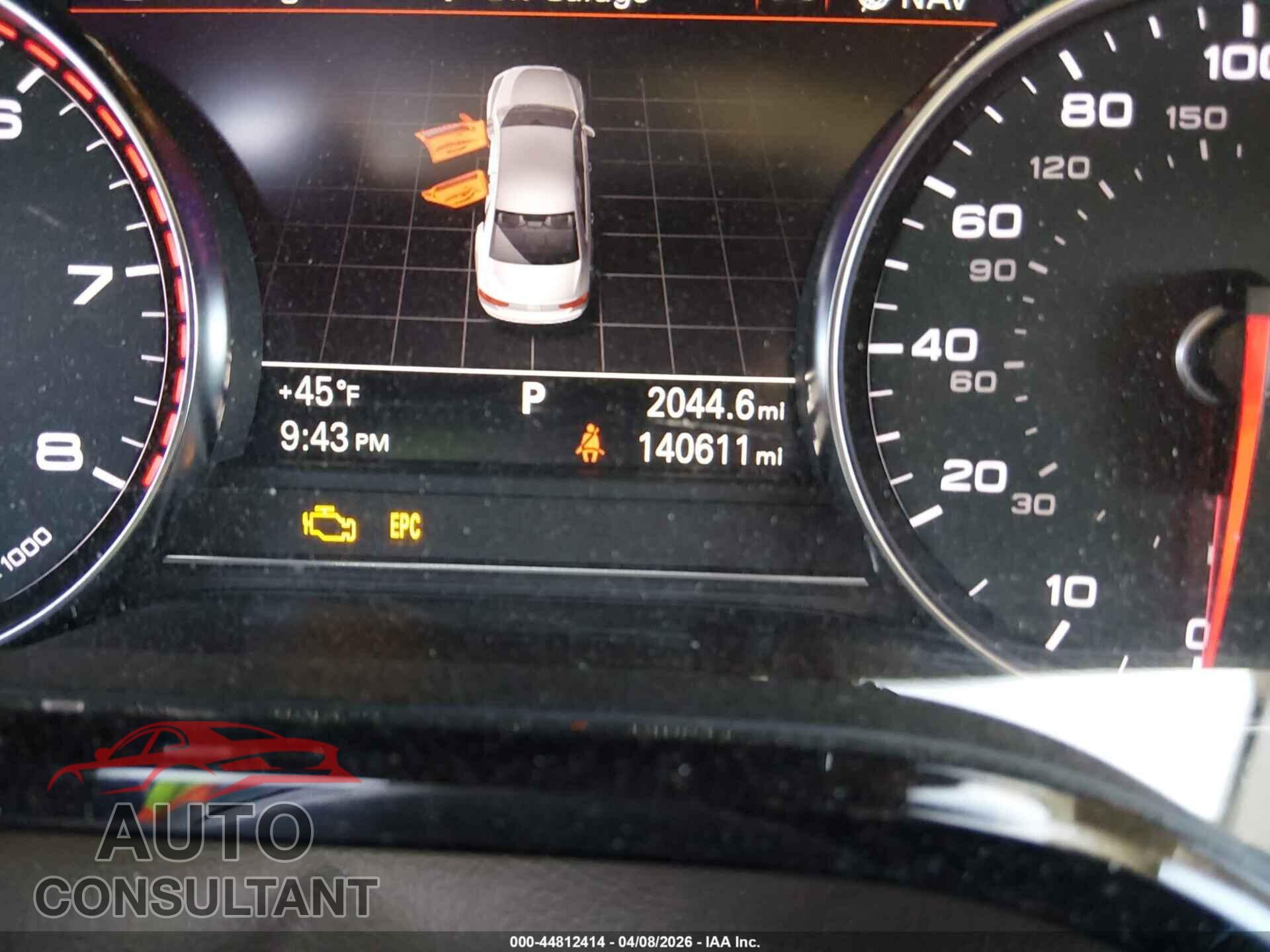 AUDI A8 L 2013 - WAUR2AFD5DN020770