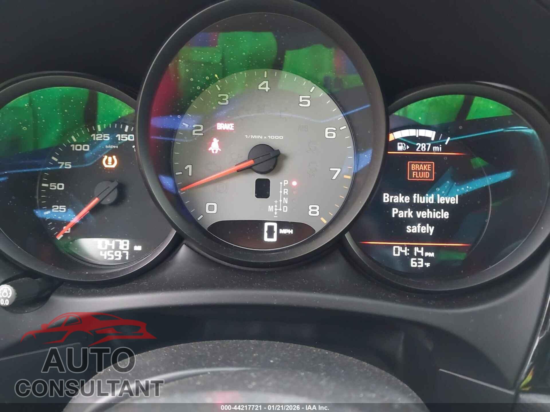 PORSCHE MACAN 2018 - WP1AB2A58JLB37044