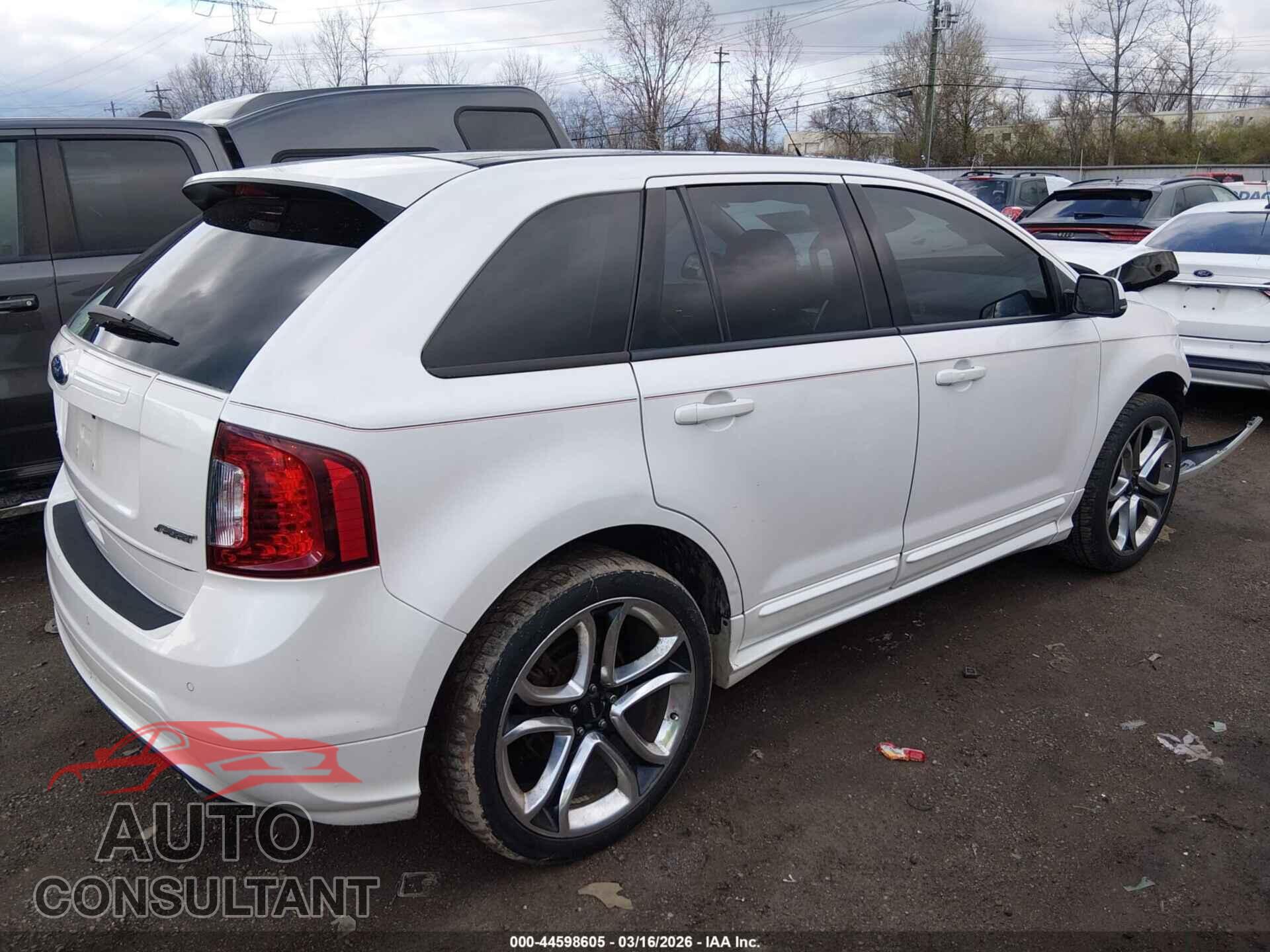 FORD EDGE 2013 - 2FMDK3AK0DBC16847