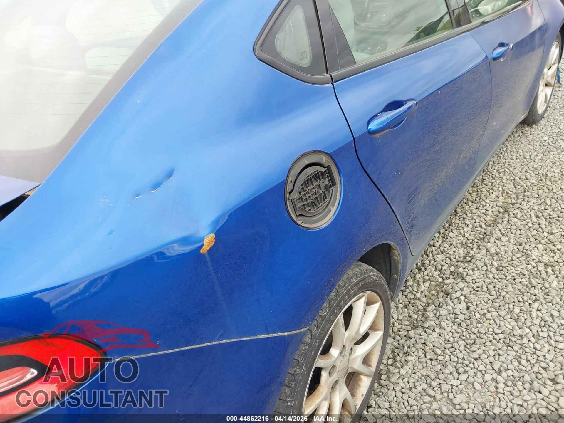 DODGE DART 2013 - 1C3CDFBA7DD170949