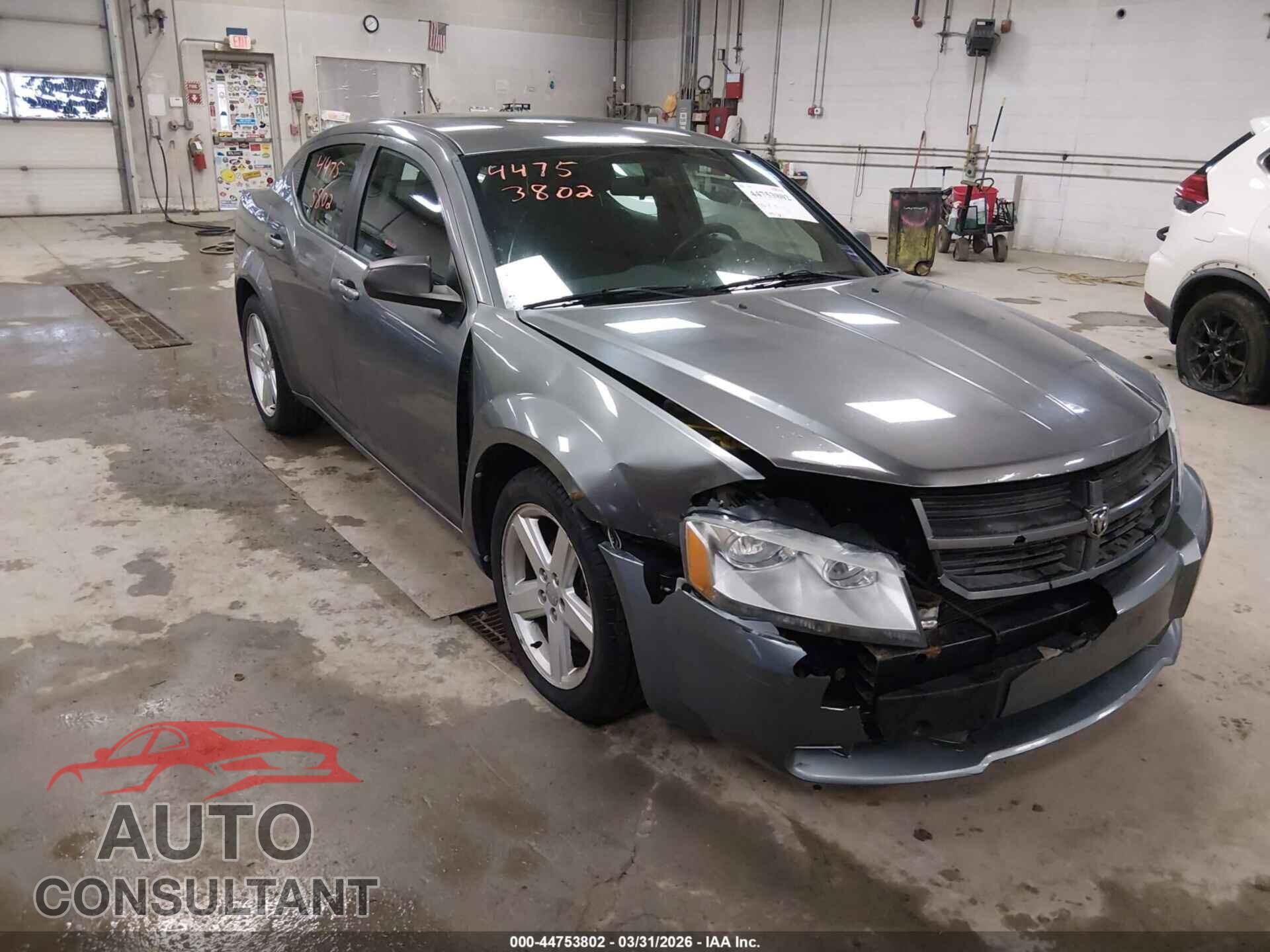 DODGE AVENGER 2013 - 1C3CDZAB5DN536848