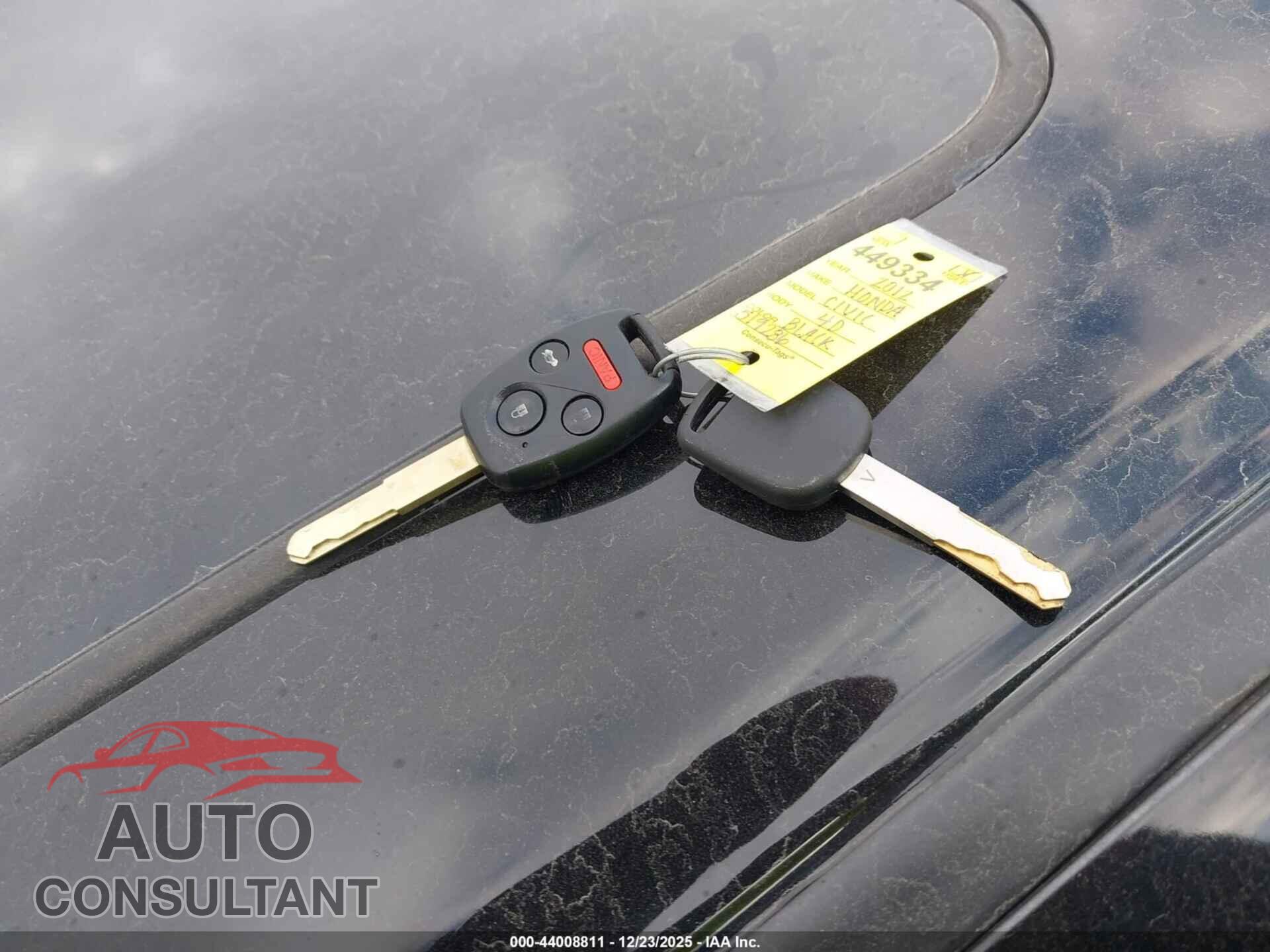 HONDA CIVIC 2012 - 2HGFB2F89CH519286