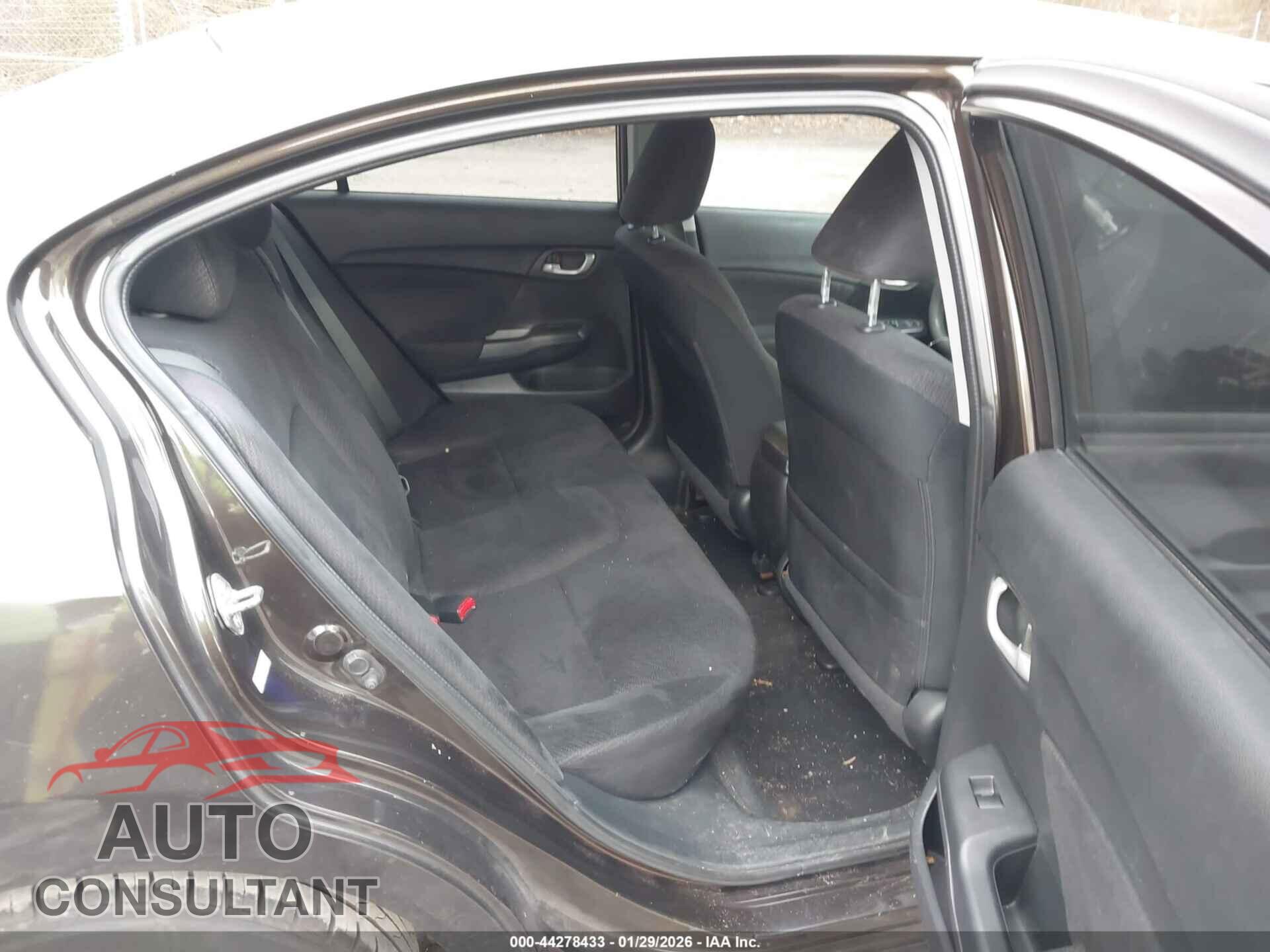 HONDA CIVIC 2013 - 2HGFB2F65DH530057