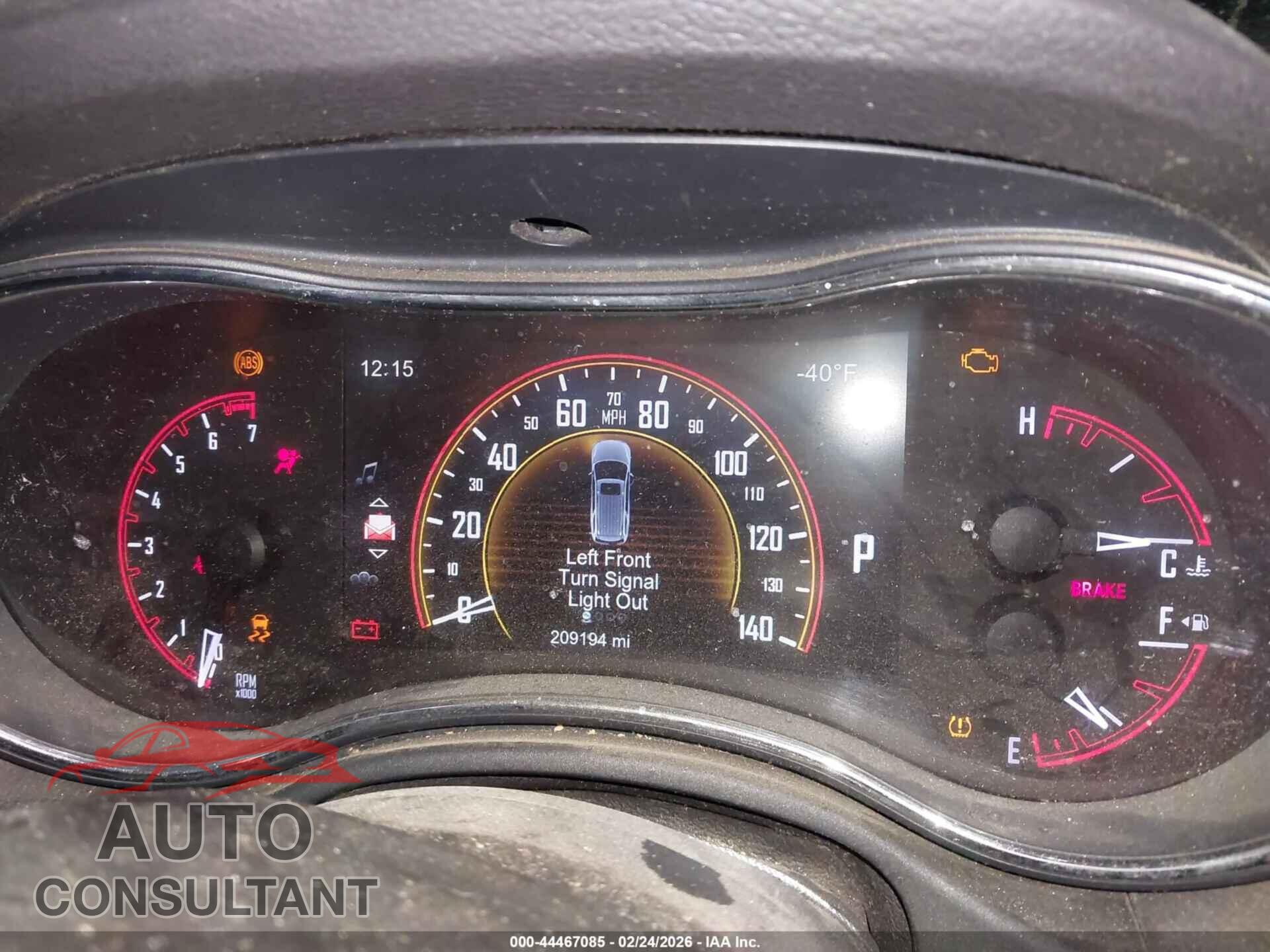 DODGE DURANGO 2014 - 1C4RDHAGXEC454736