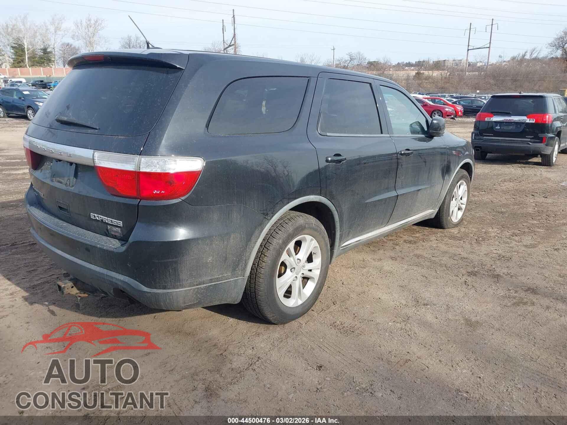 DODGE DURANGO 2011 - 1D4RE2GG0BC616213