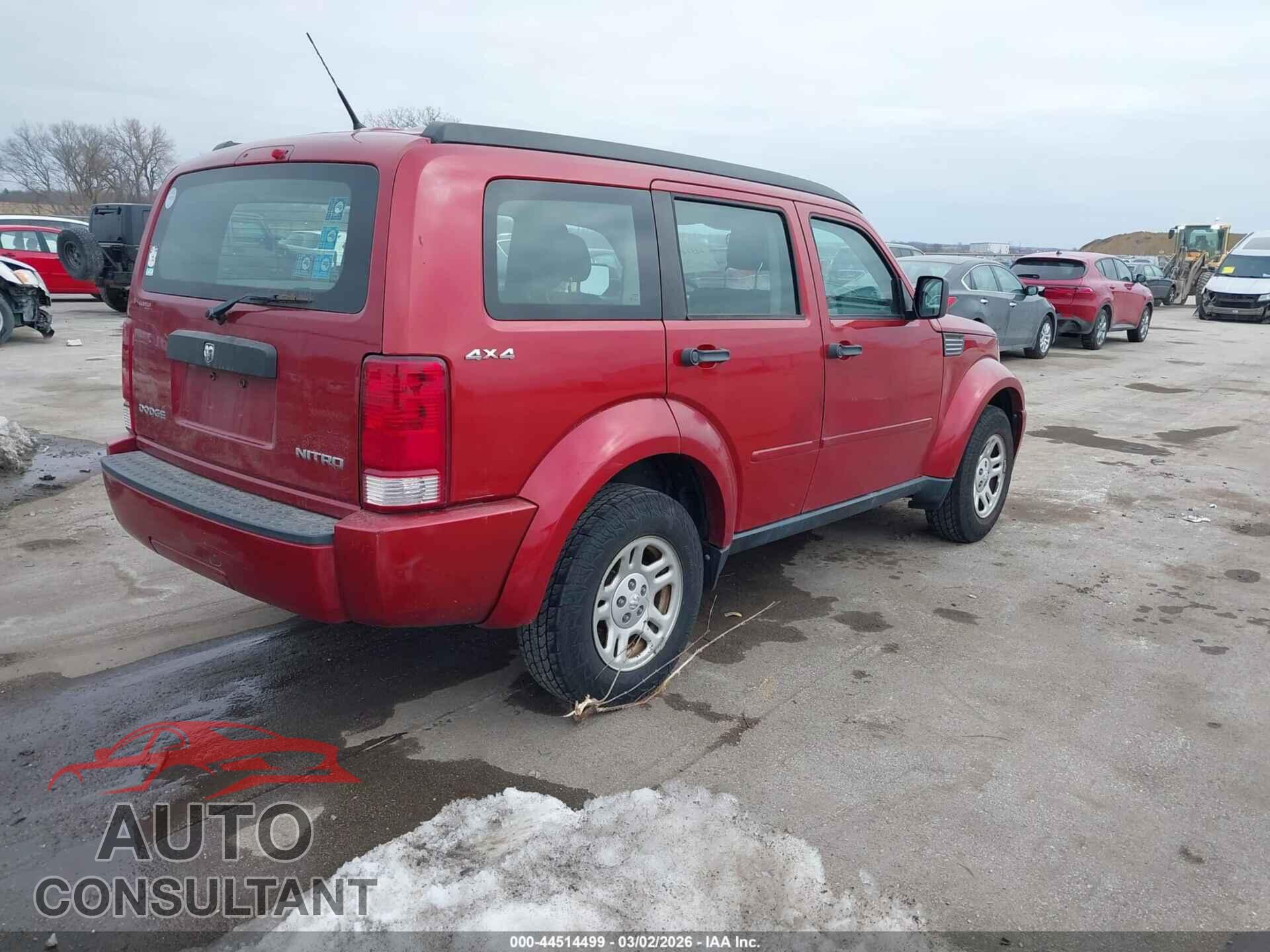 DODGE NITRO 2011 - 1D4PU2GK0BW532485