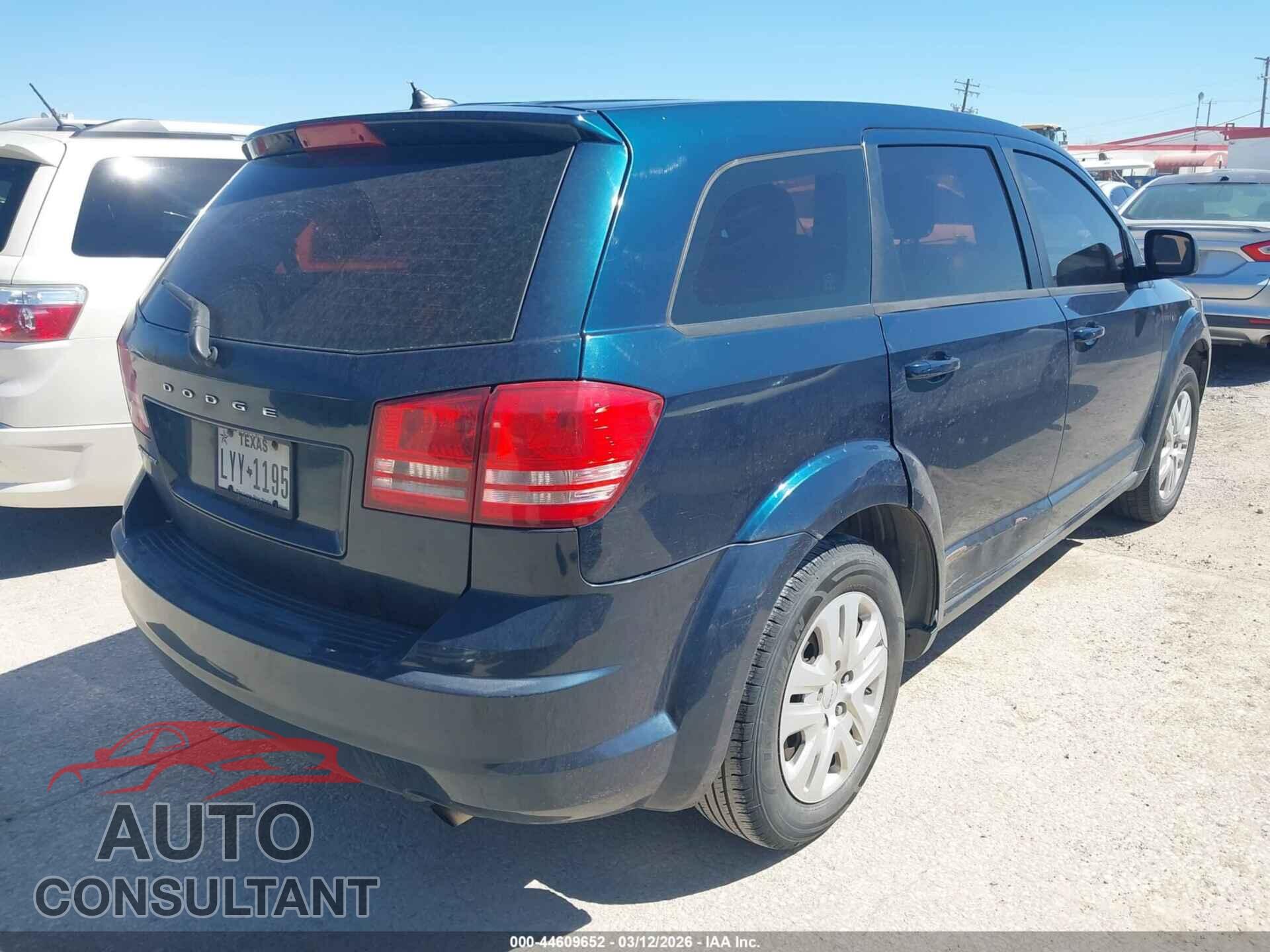 DODGE JOURNEY 2014 - 3C4PDCAB2ET181715
