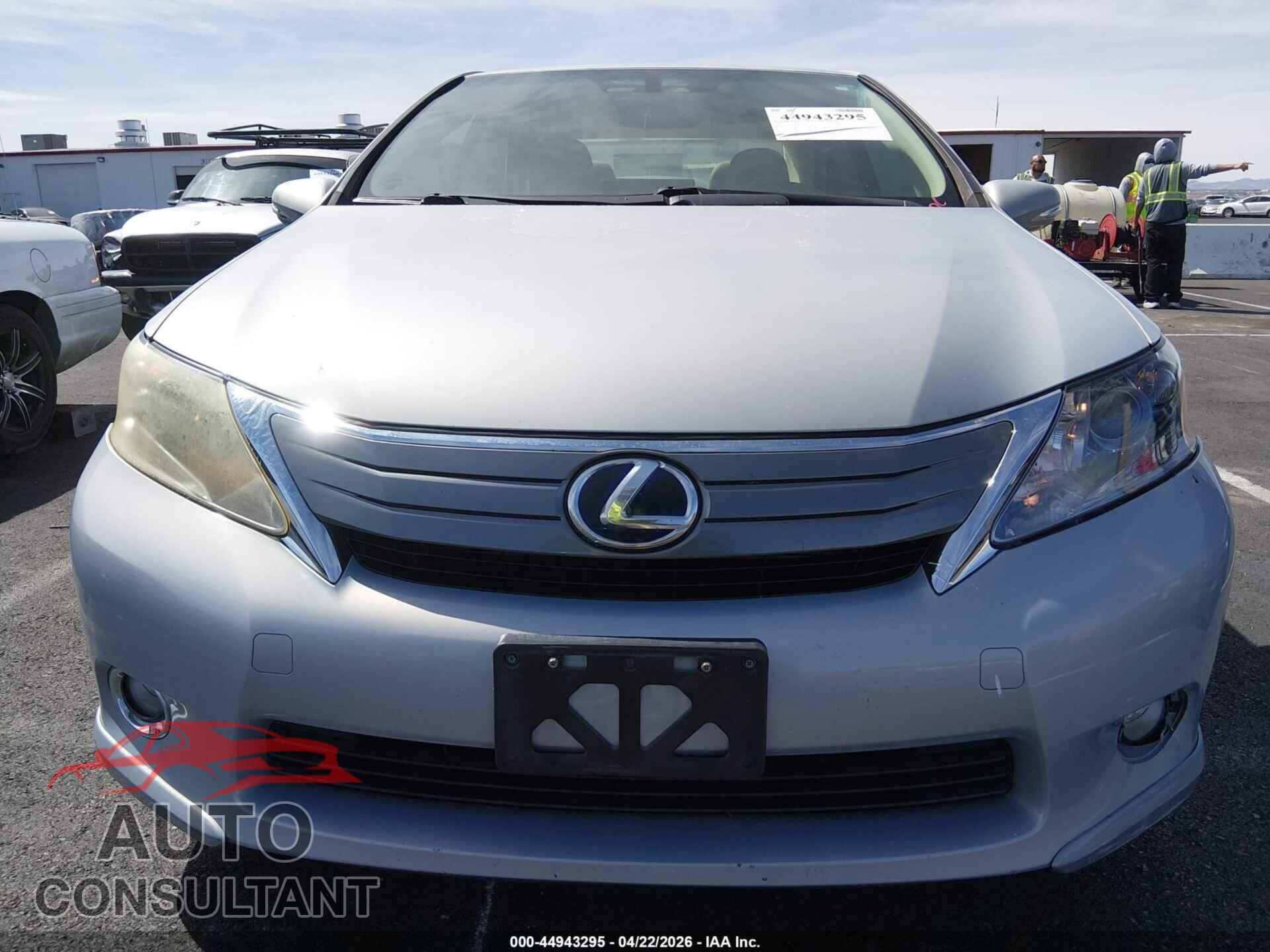 LEXUS HS 250H 2010 - JTHBB1BA8A2034111