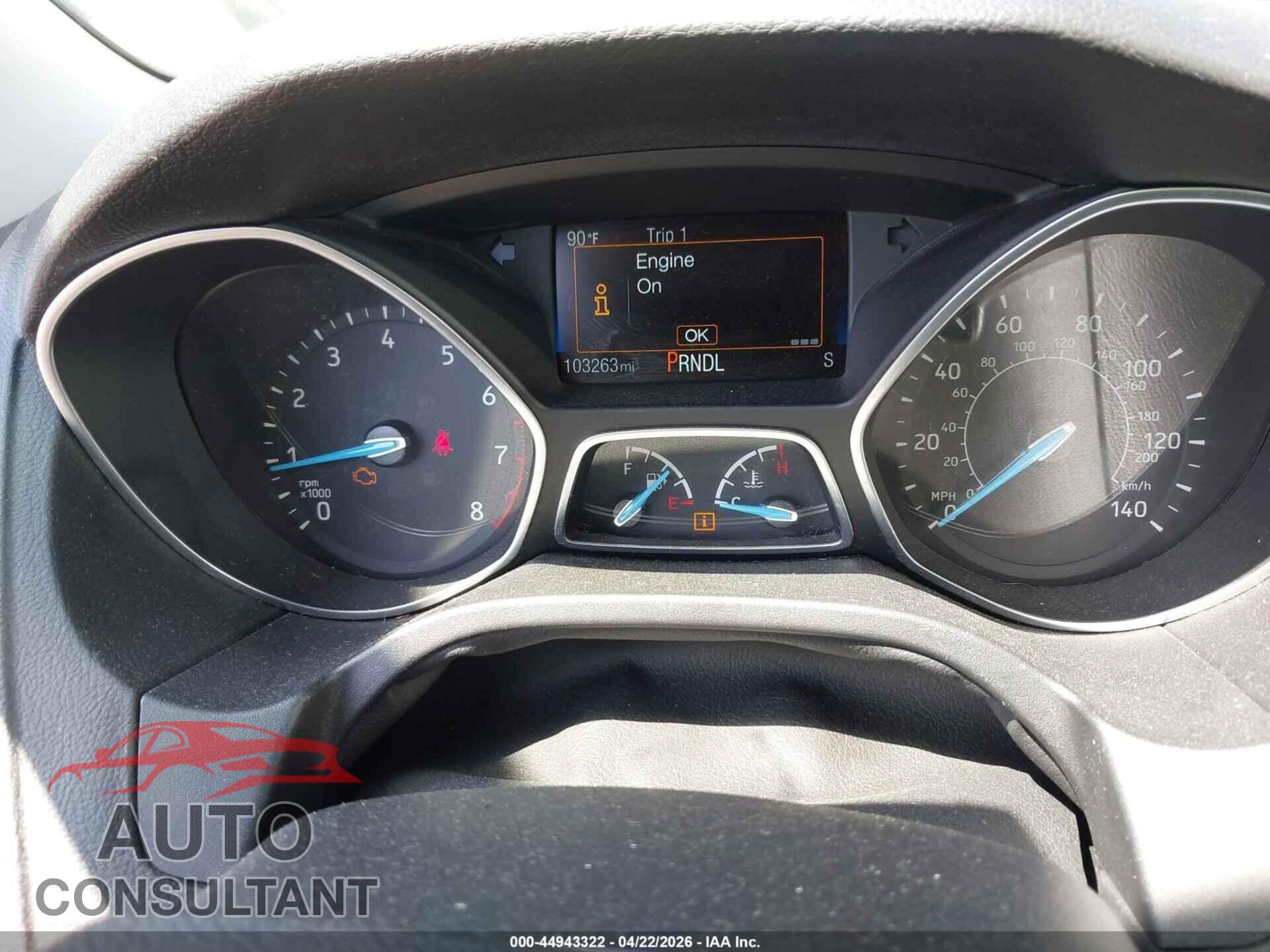 FORD FOCUS 2016 - 1FADP3K20GL378119