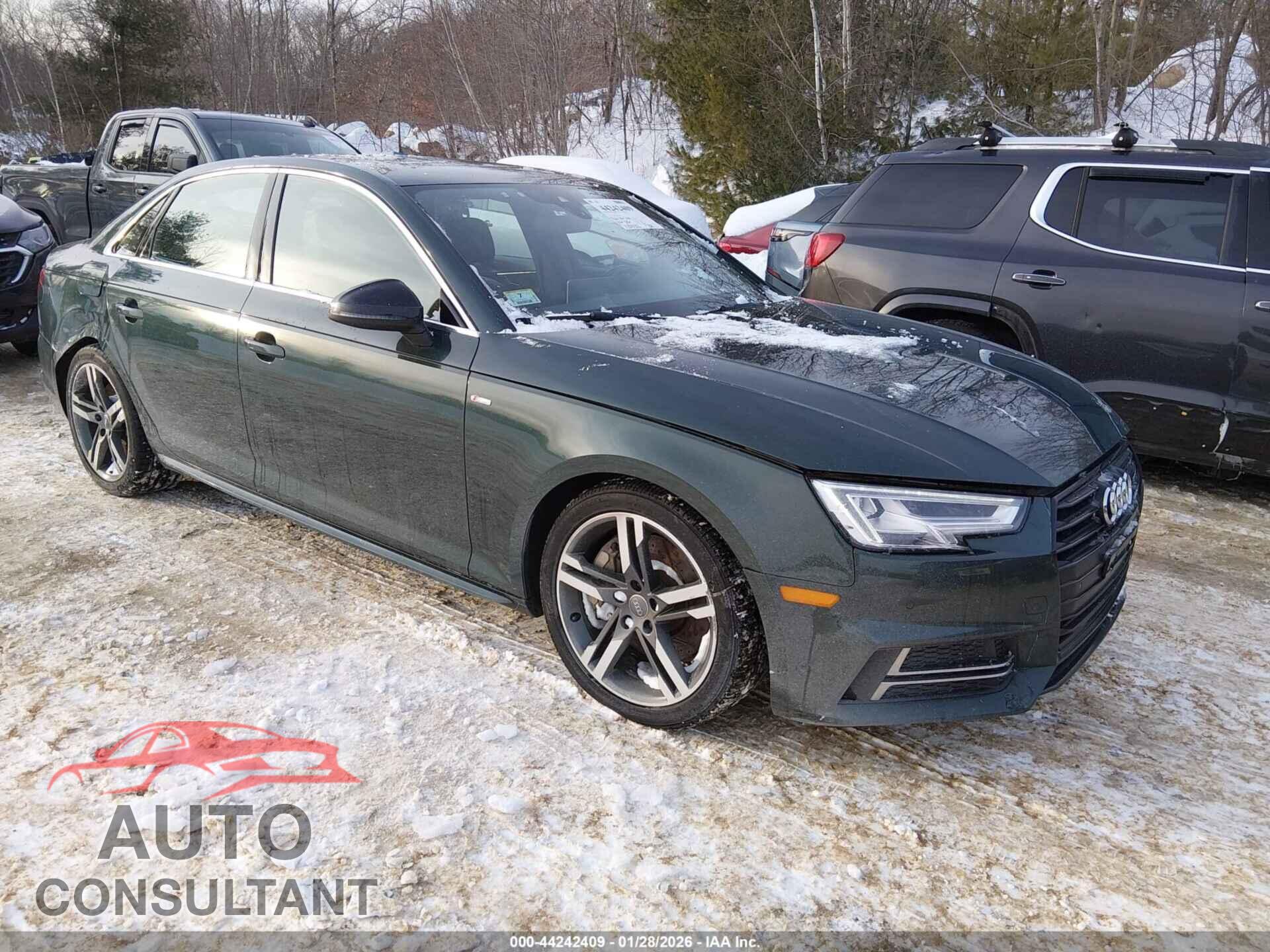 AUDI A4 2017 - WAUENAF43HN014428