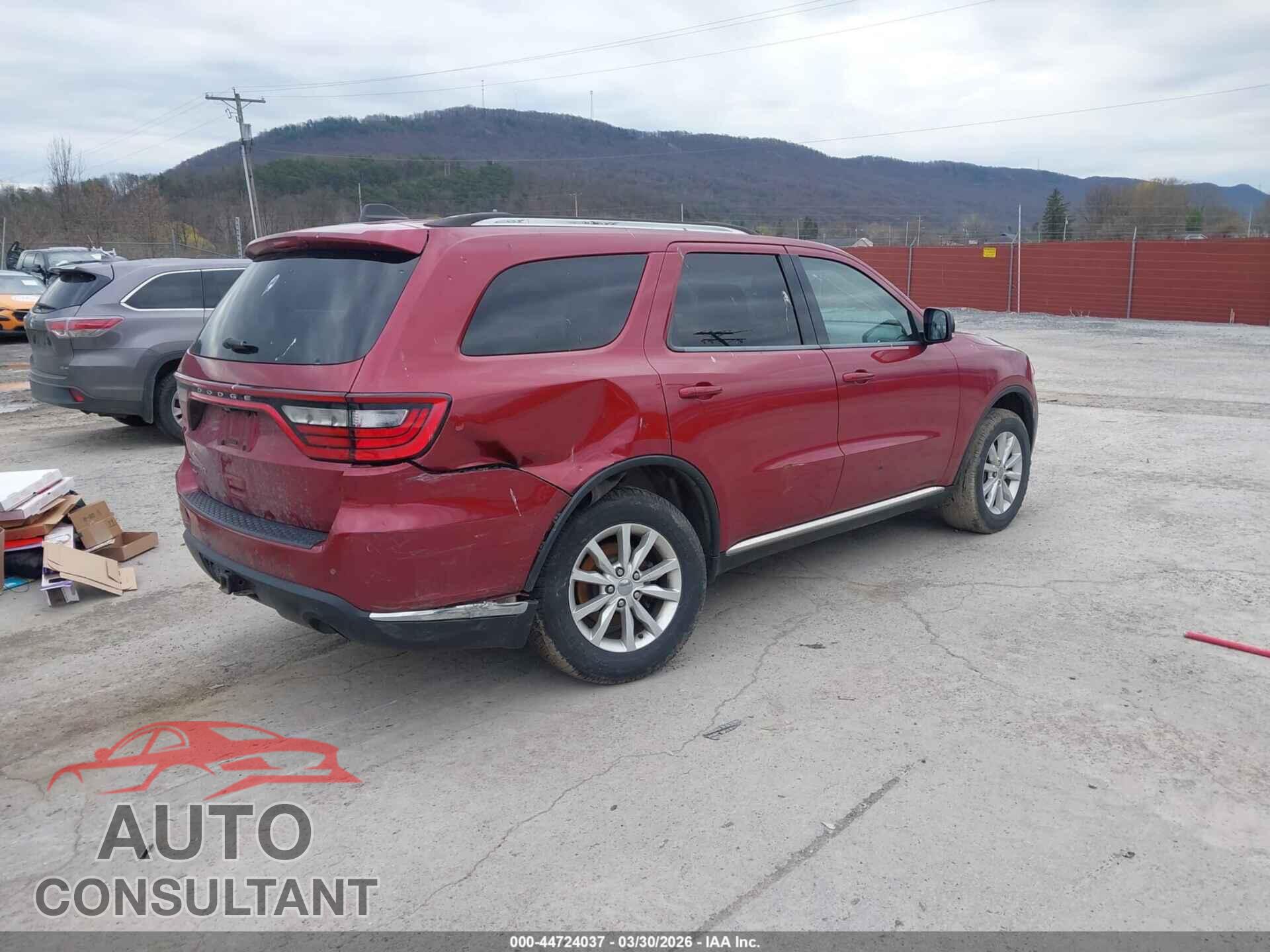 DODGE DURANGO 2014 - 1C4RDJAG1EC557373