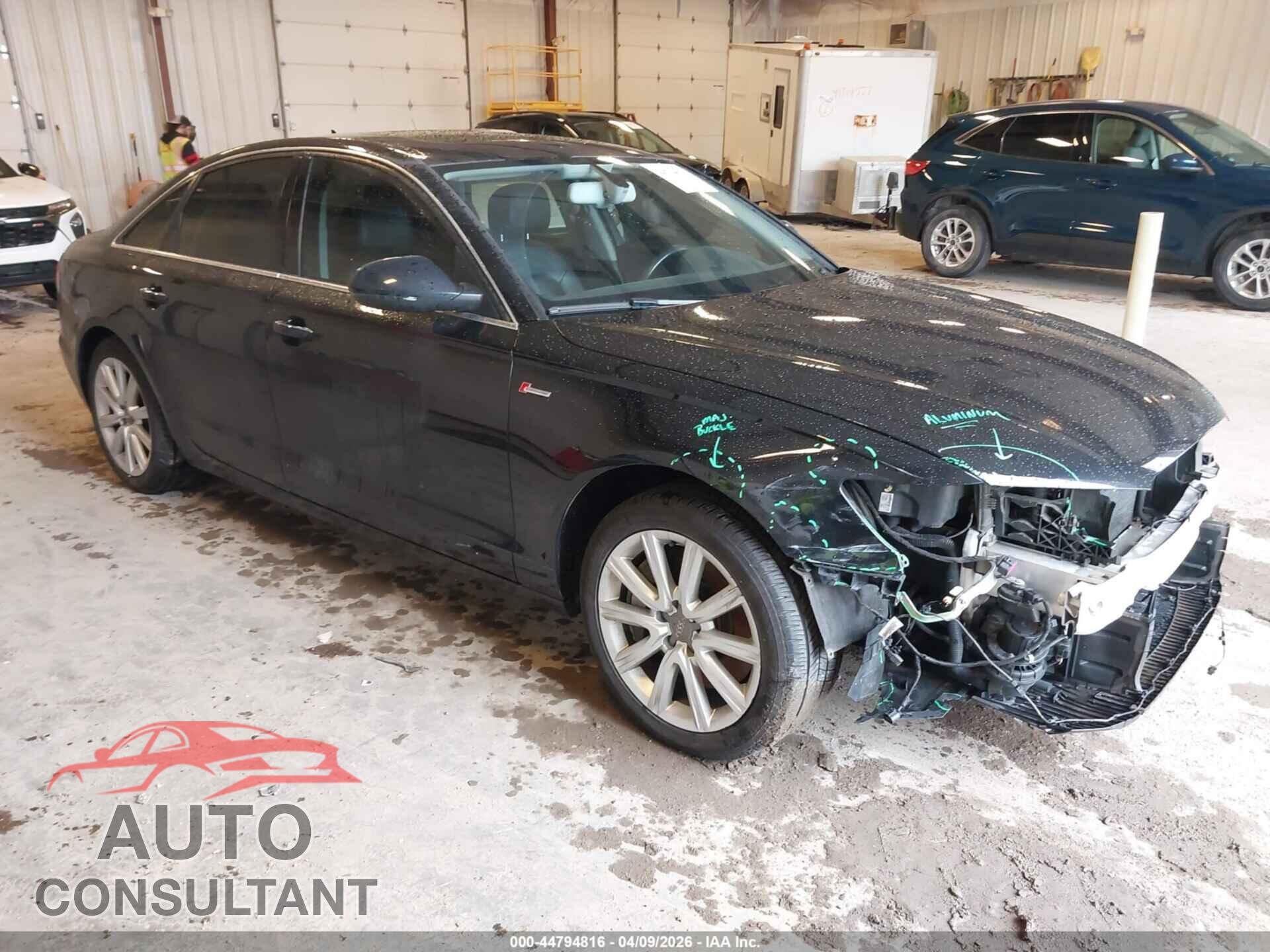 AUDI A6 2013 - WAUGGAFC0DN098907