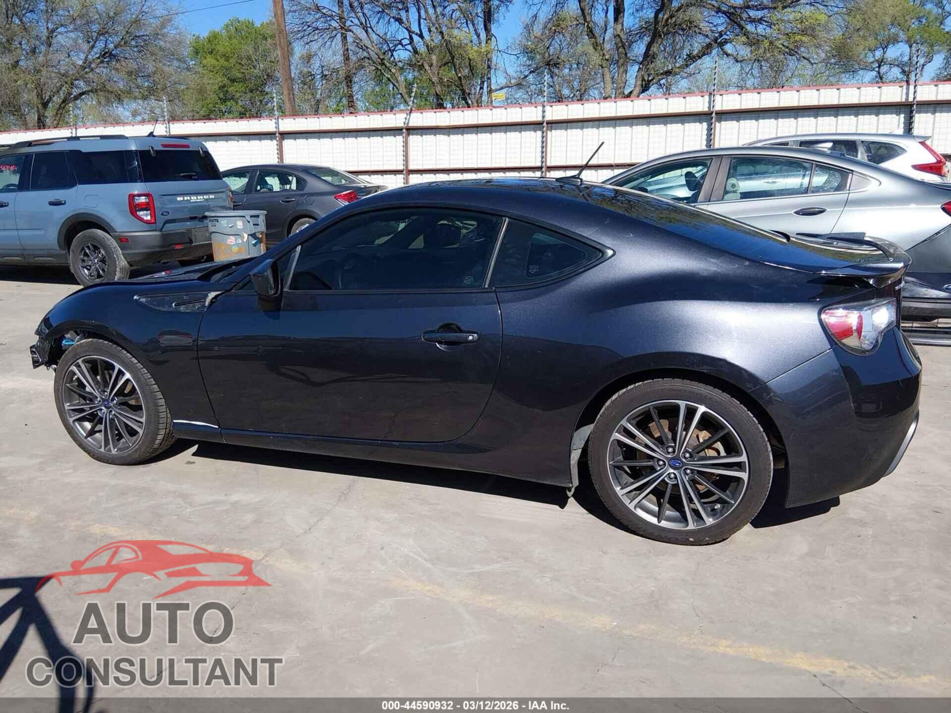 SUBARU BRZ 2014 - JF1ZCAC12E9604683