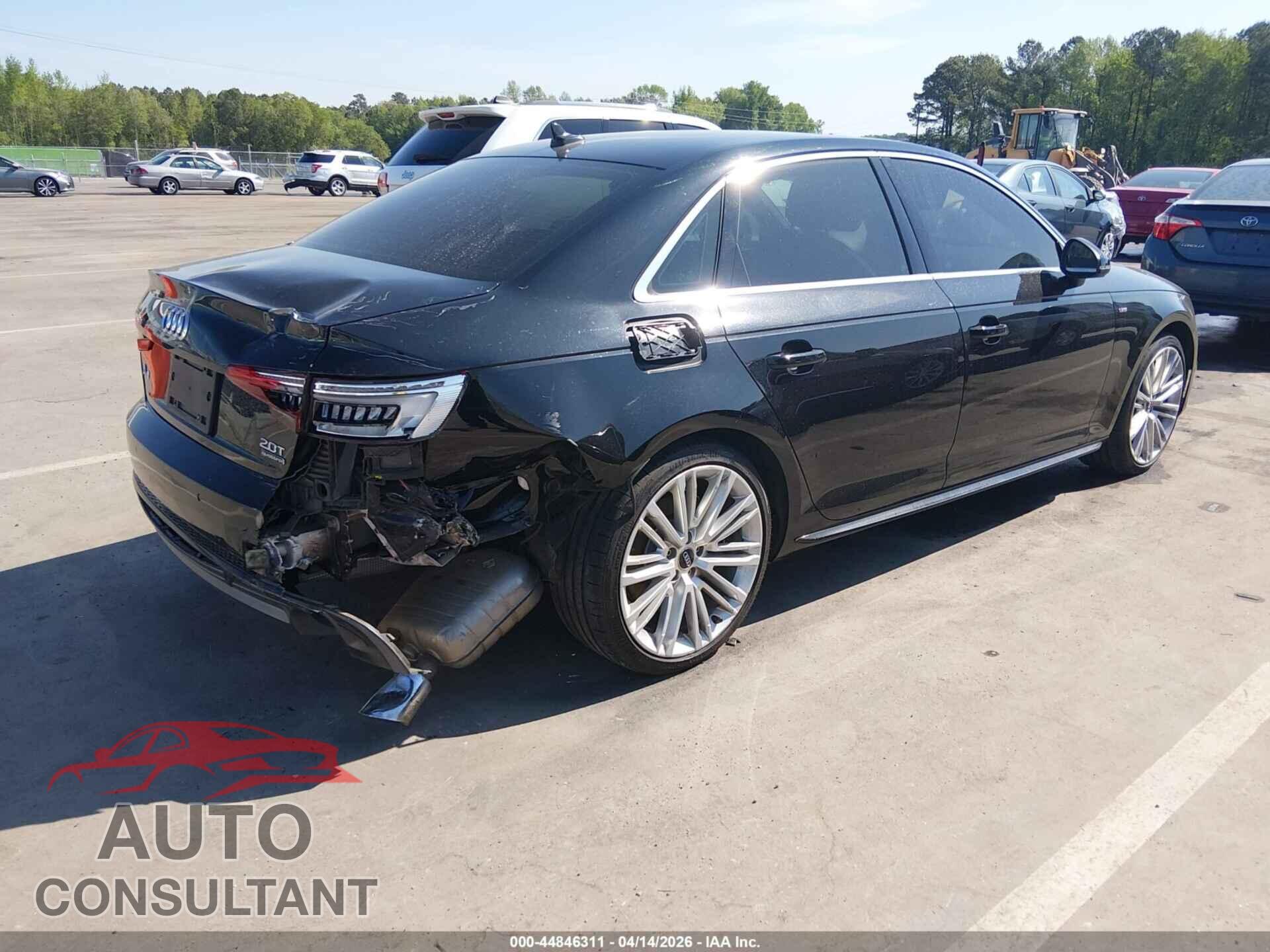 AUDI A4 2017 - WAUFNAF4XHA158487