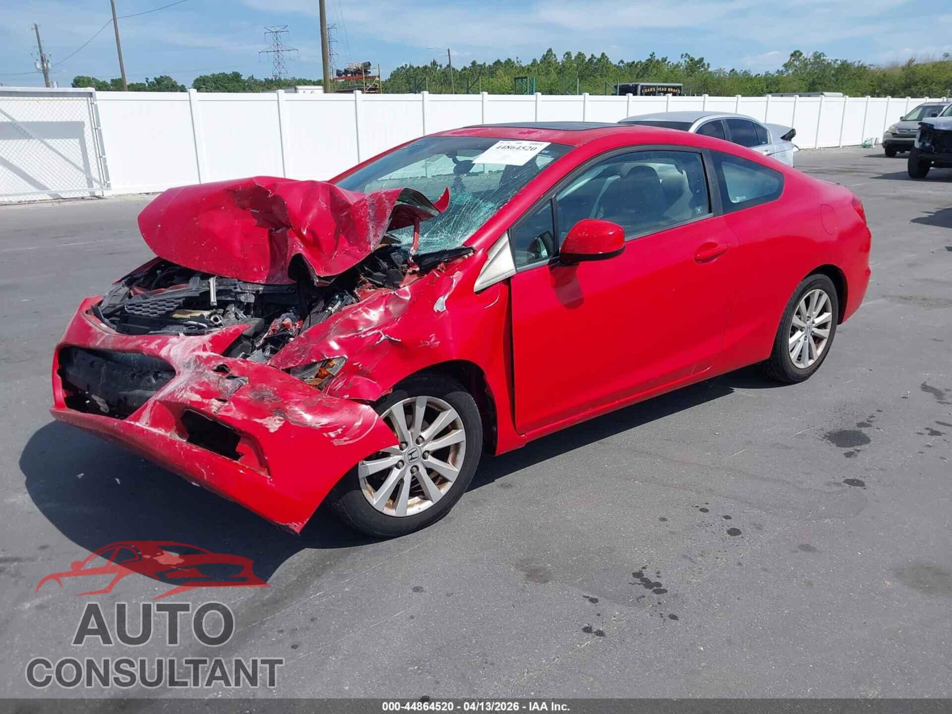 HONDA CIVIC 2012 - 2HGFG3B81CH552439