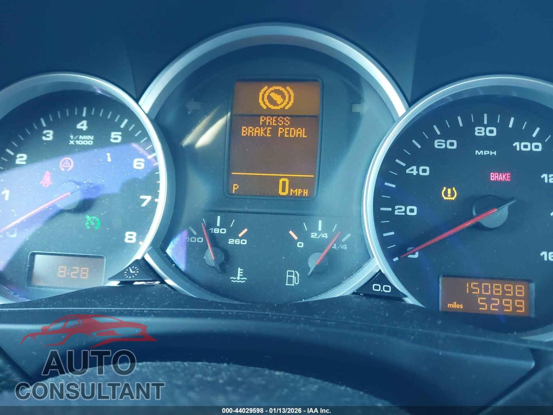 PORSCHE CAYENNE 2010 - WP1AD2AP9ALA60504