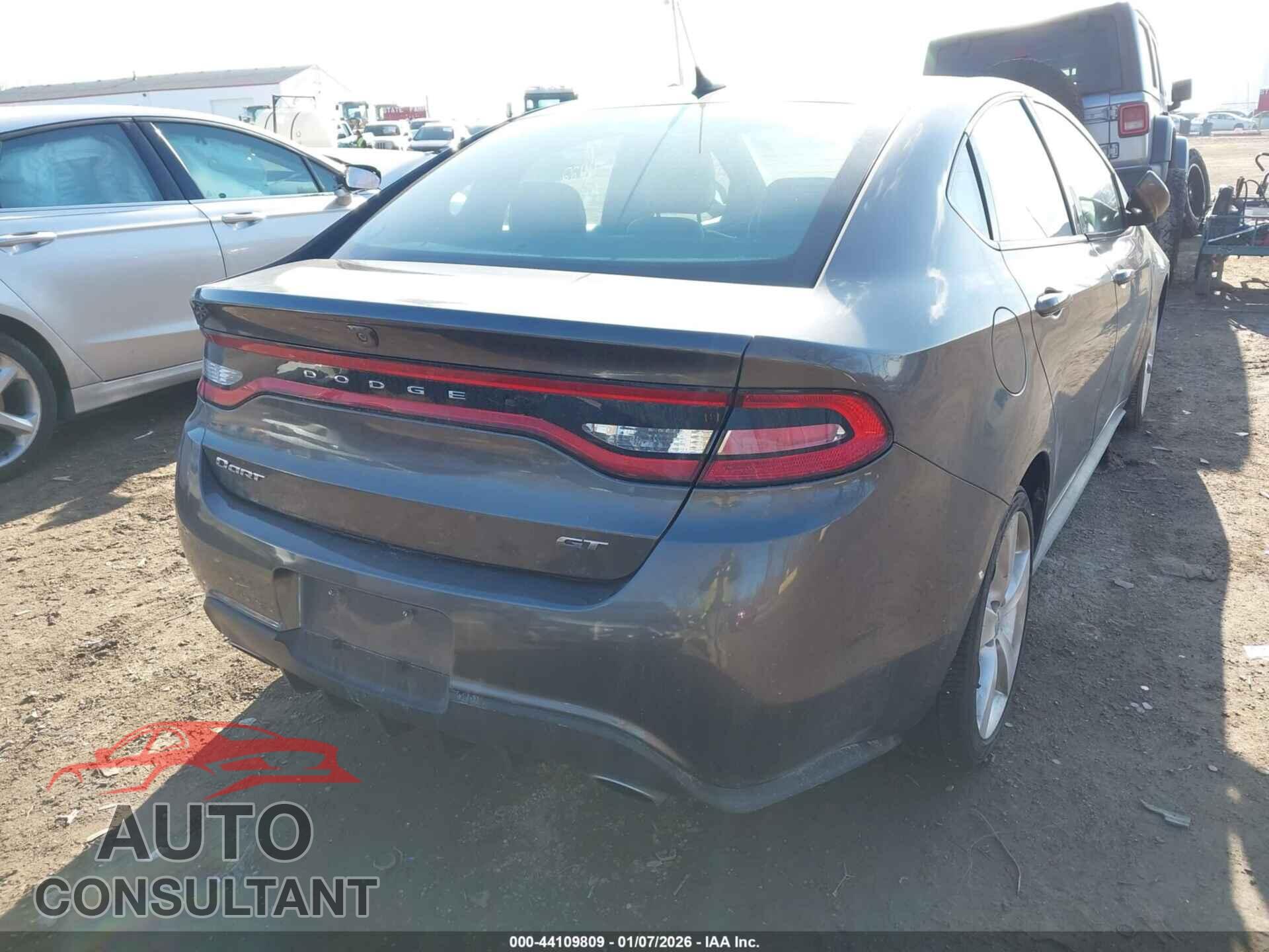 DODGE DART 2015 - 1C3CDFEB8FD311308