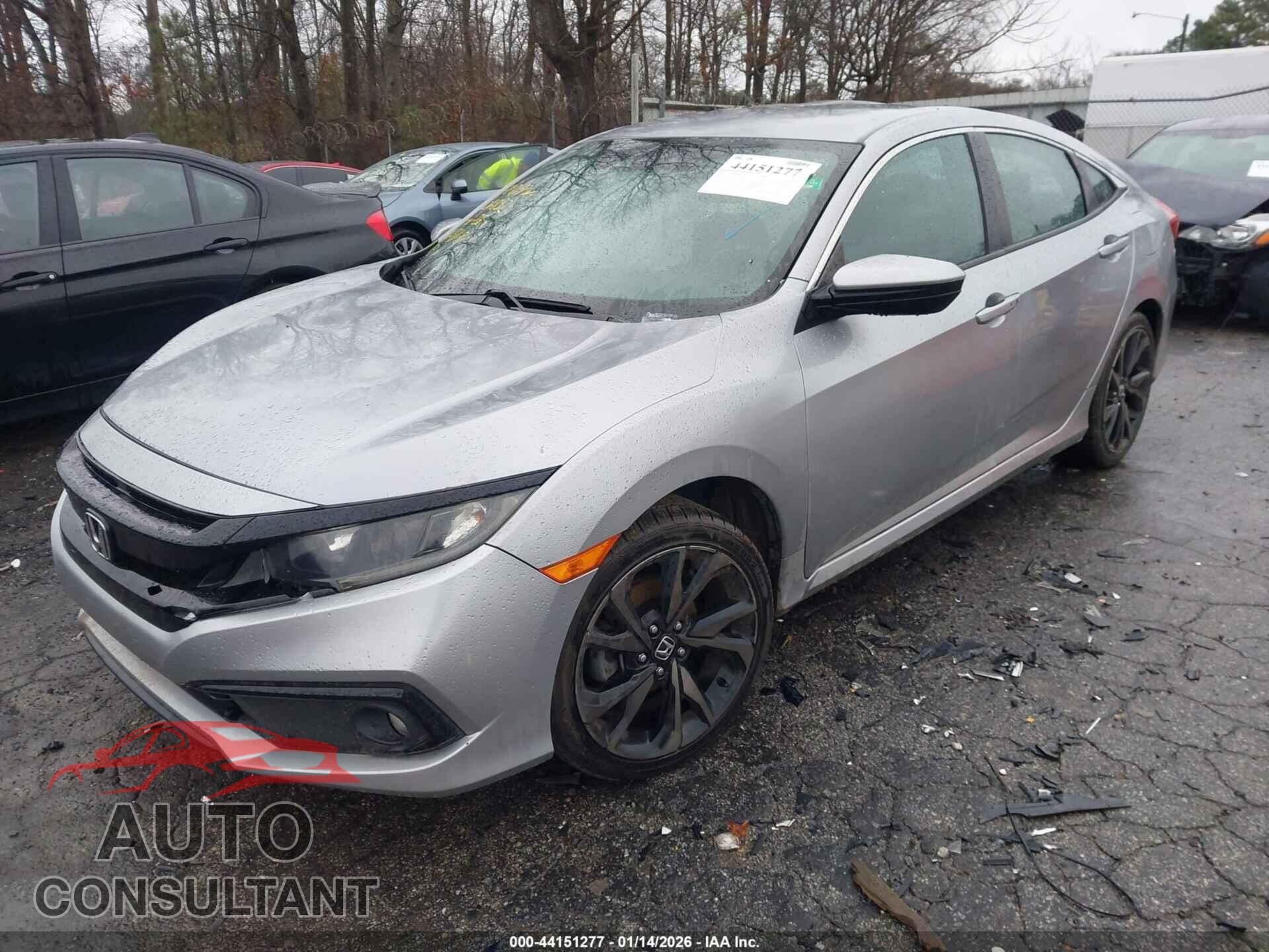 HONDA CIVIC 2019 - 2HGFC2F81KH515597