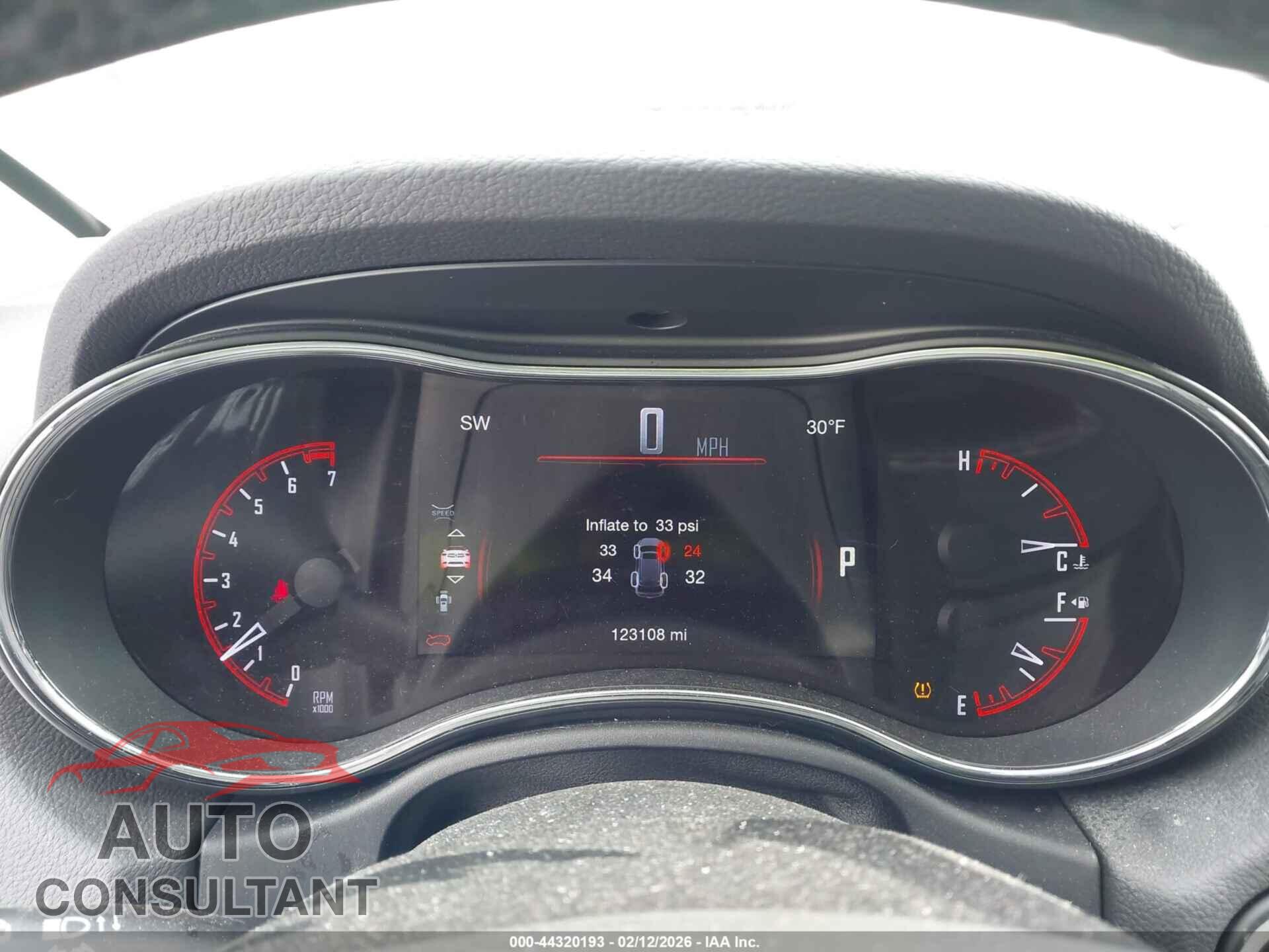 DODGE DURANGO 2017 - 1C4RDJEG2HC681215