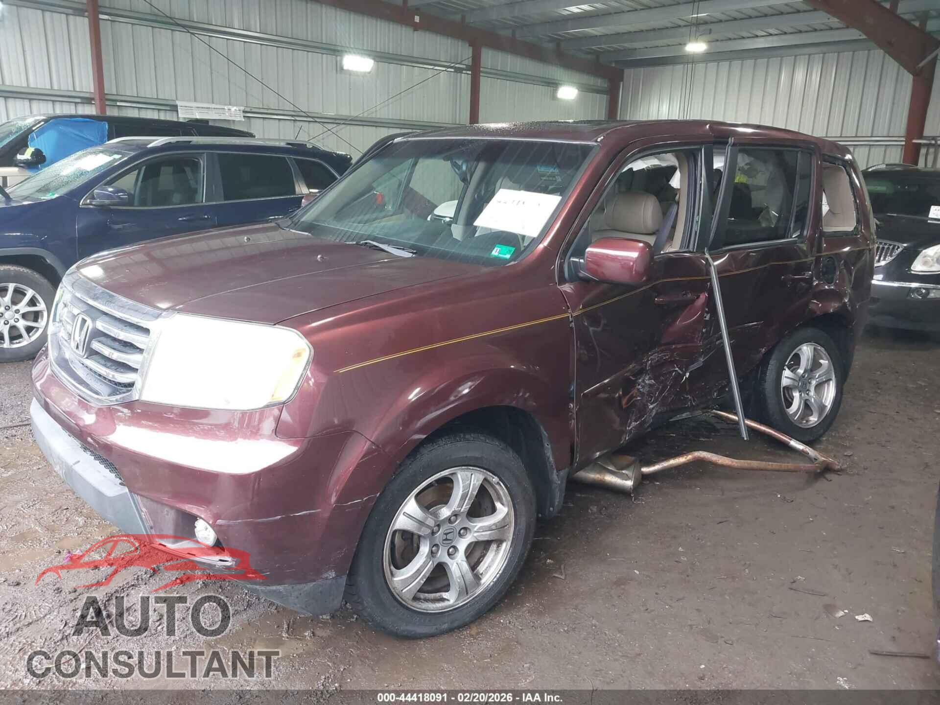 HONDA PILOT 2012 - 5FNYF3H51CB007984