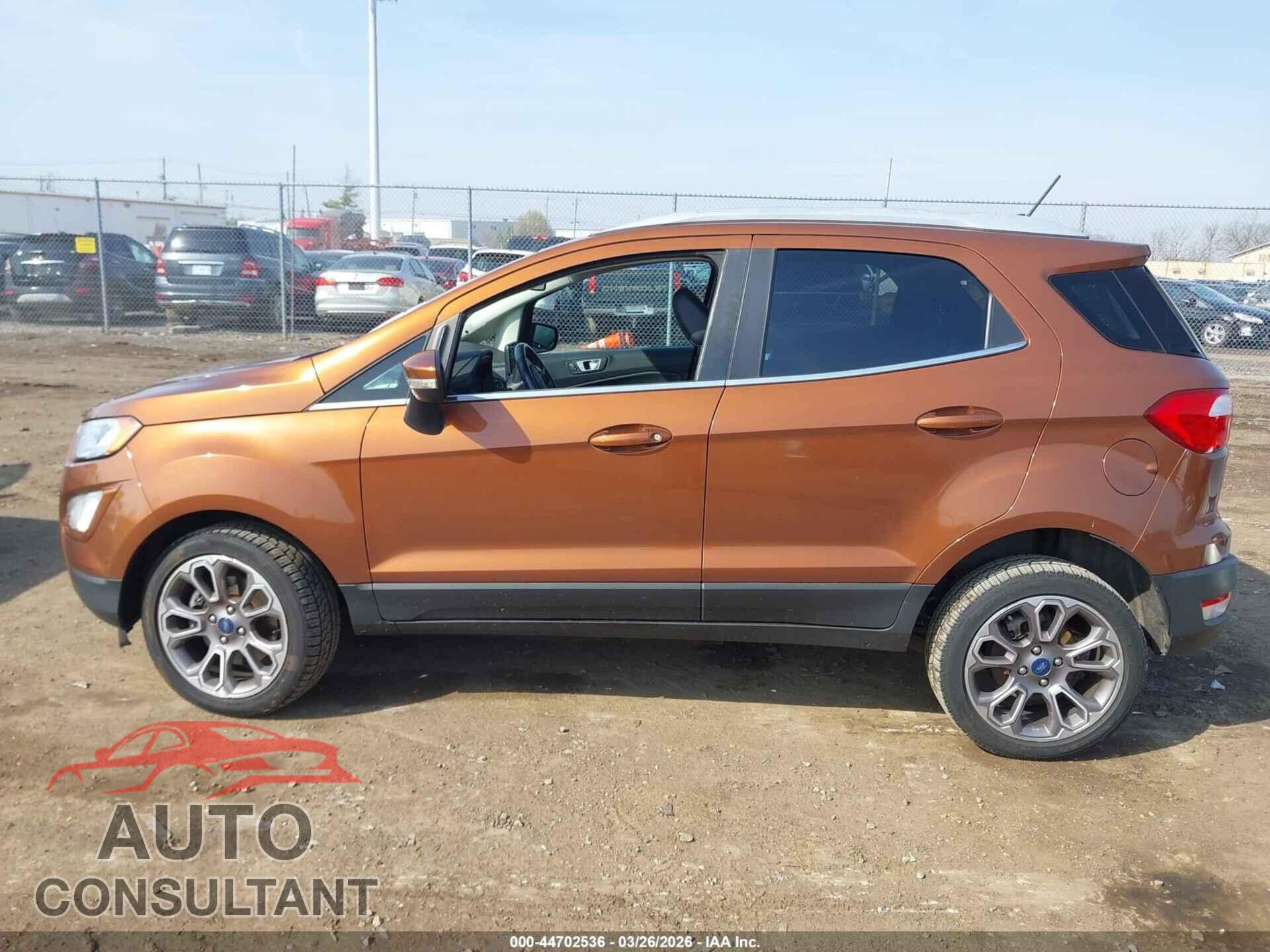 FORD ECOSPORT 2020 - MAJ6S3KLXLC346479