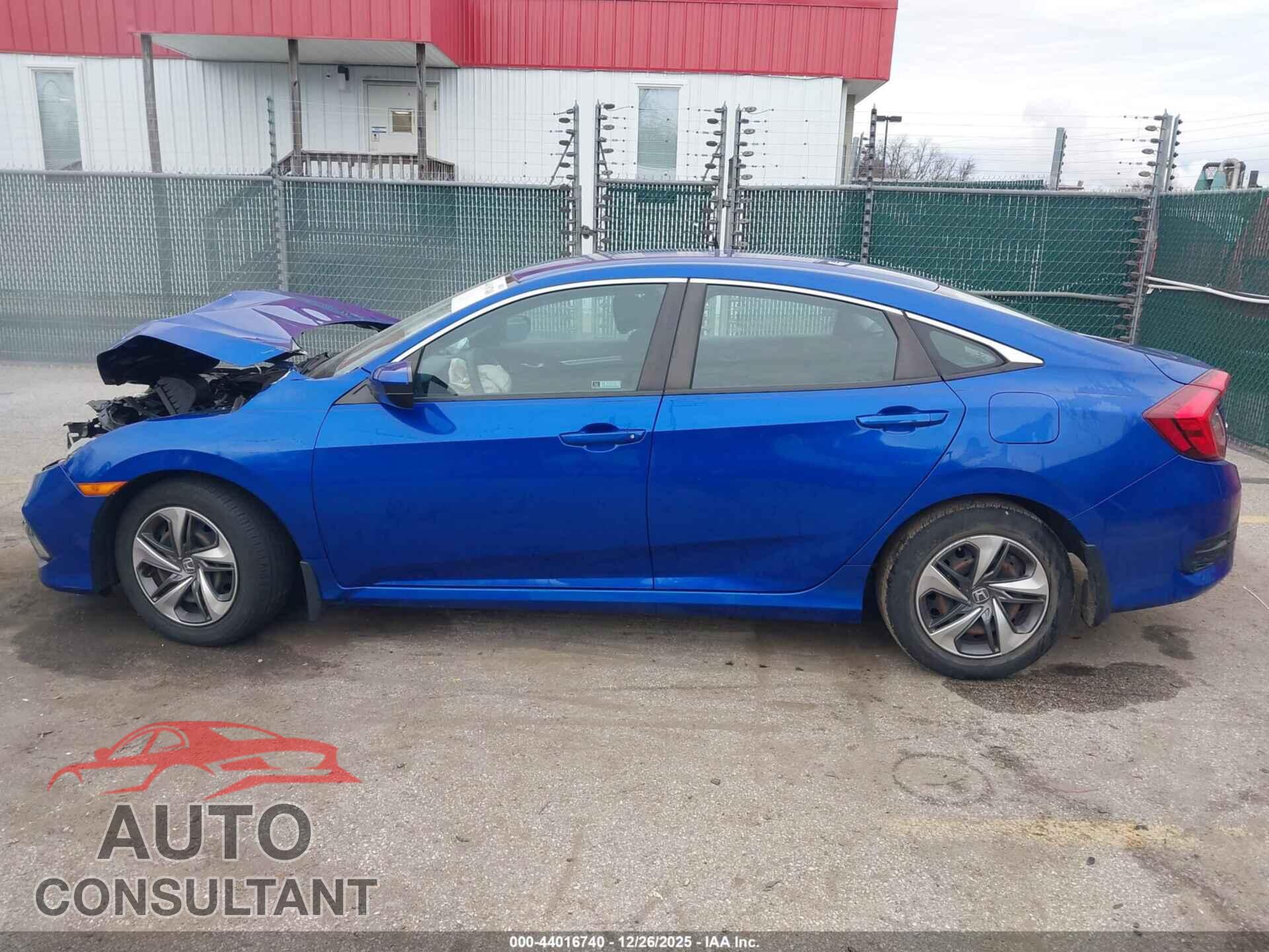 HONDA CIVIC 2019 - 2HGFC2F62KH511475