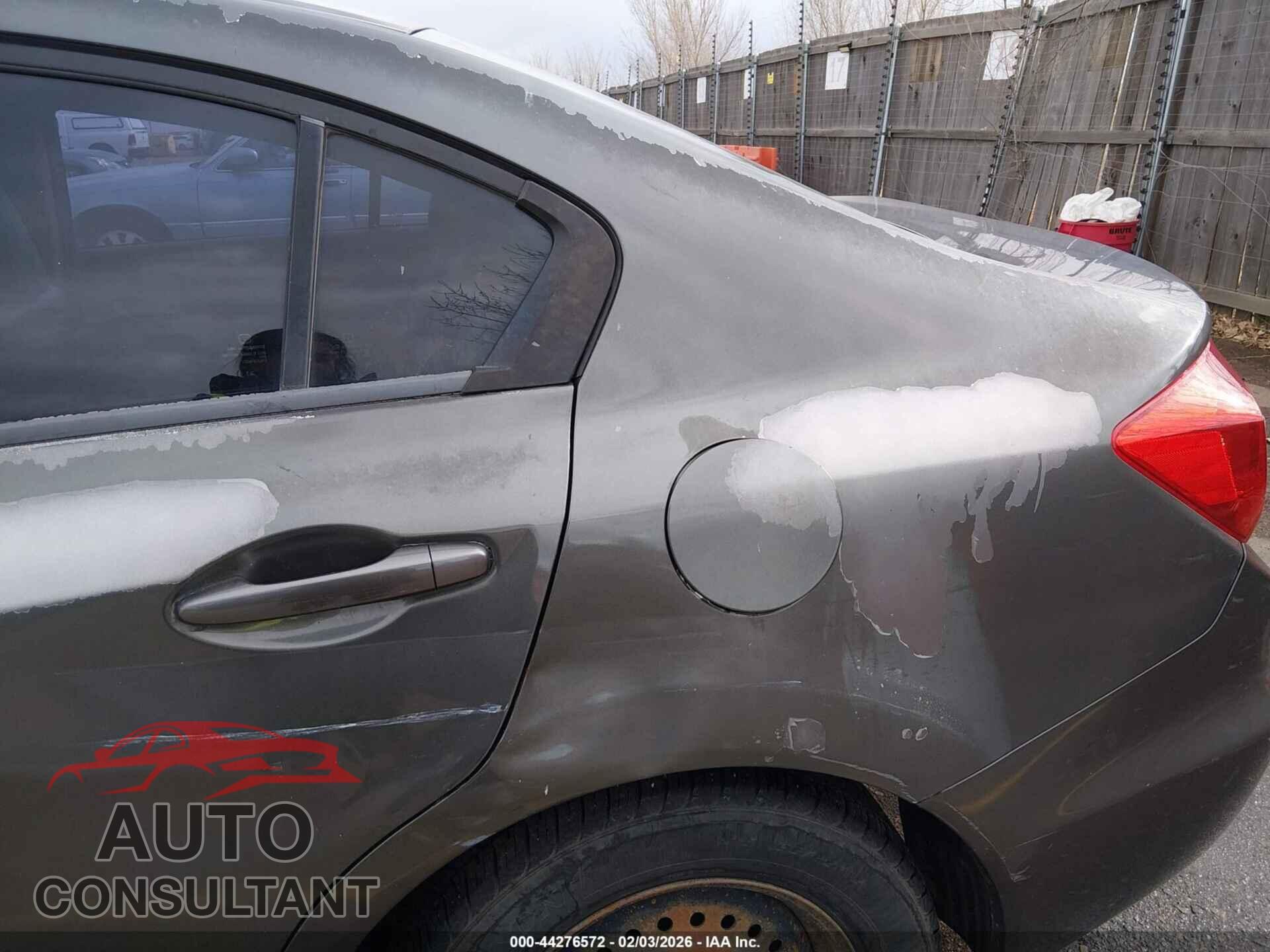 HONDA CIVIC 2012 - 2HGFB2F97CH501779
