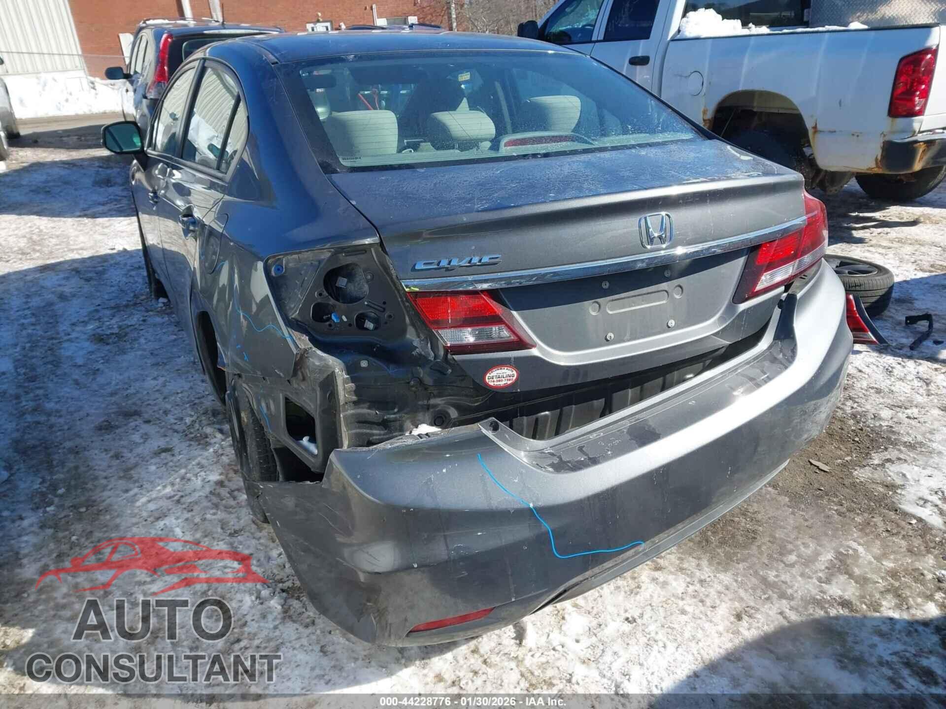 HONDA CIVIC 2013 - 2HGFB2F53DH593150