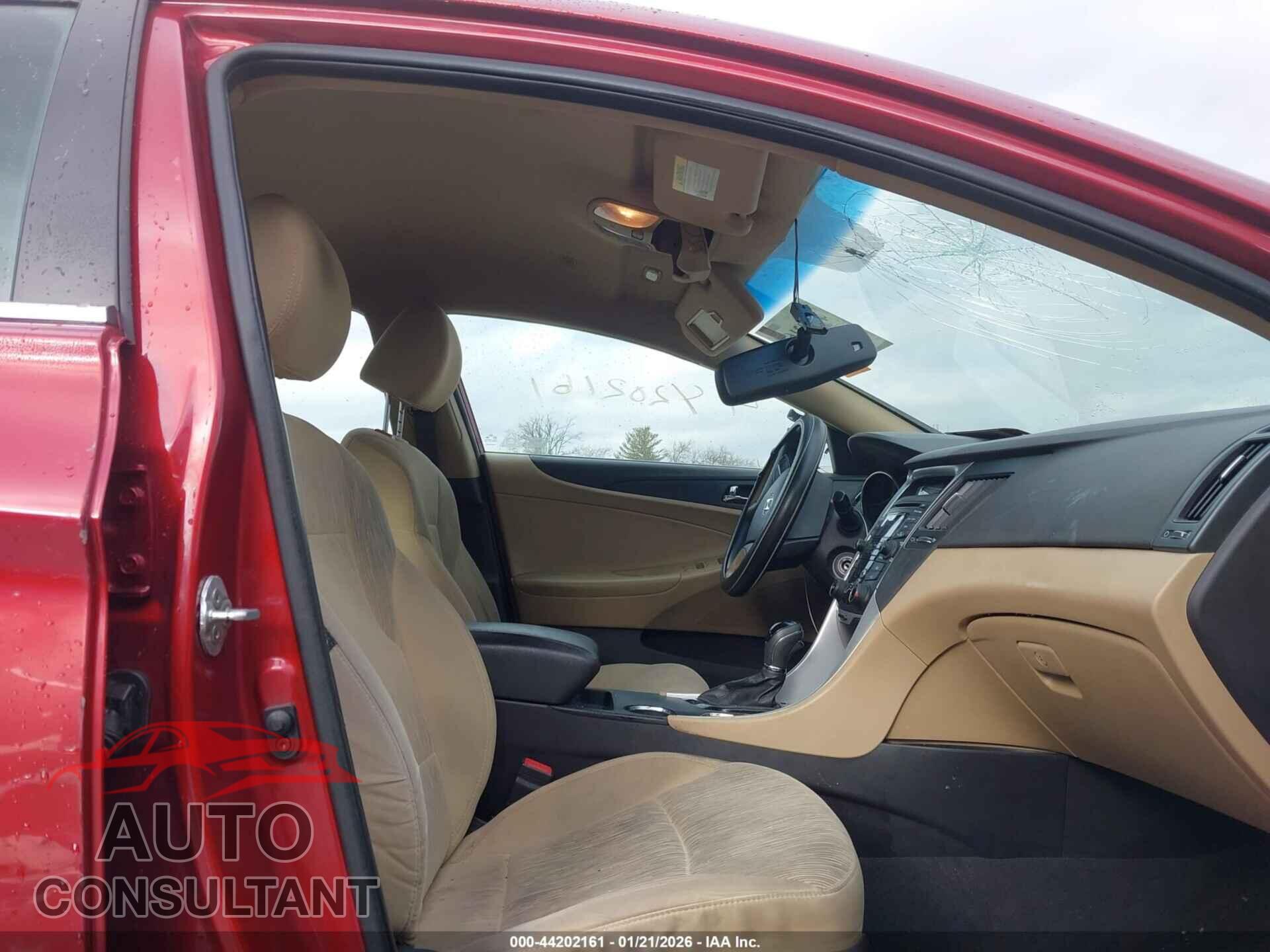 HYUNDAI SONATA 2012 - 5NPEB4AC9CH480398