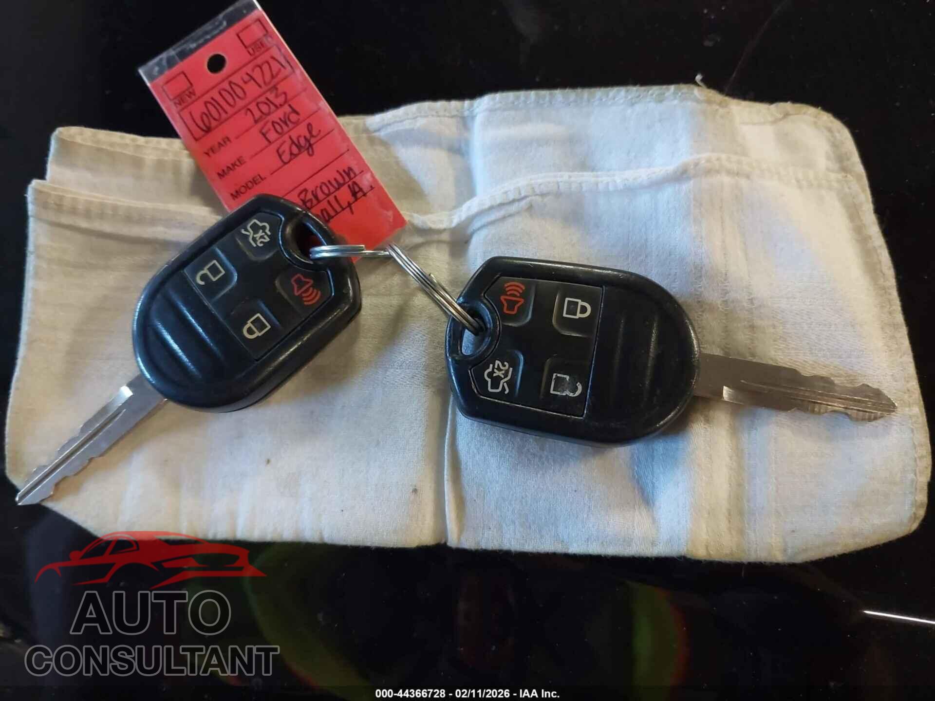 FORD EDGE 2013 - 2FMDK4JC1DBC57535
