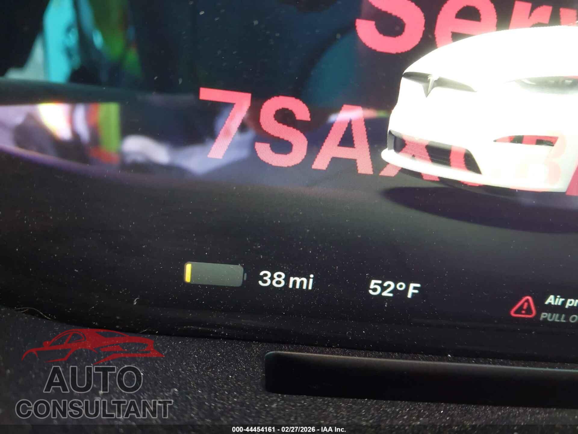 TESLA MODEL X 2022 - 7SAXCBE50NF362668