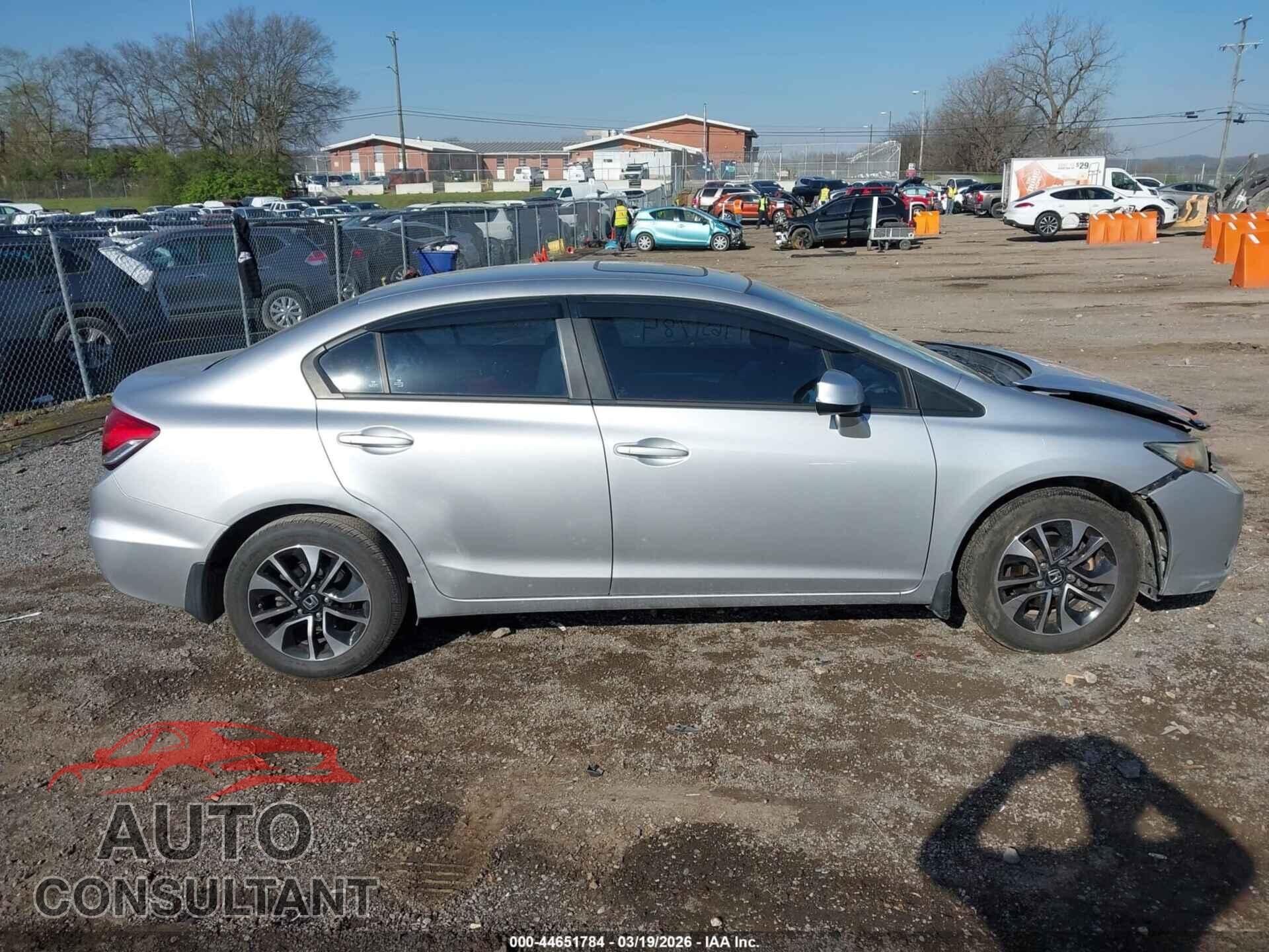 HONDA CIVIC 2013 - 19XFB2F87DE018022