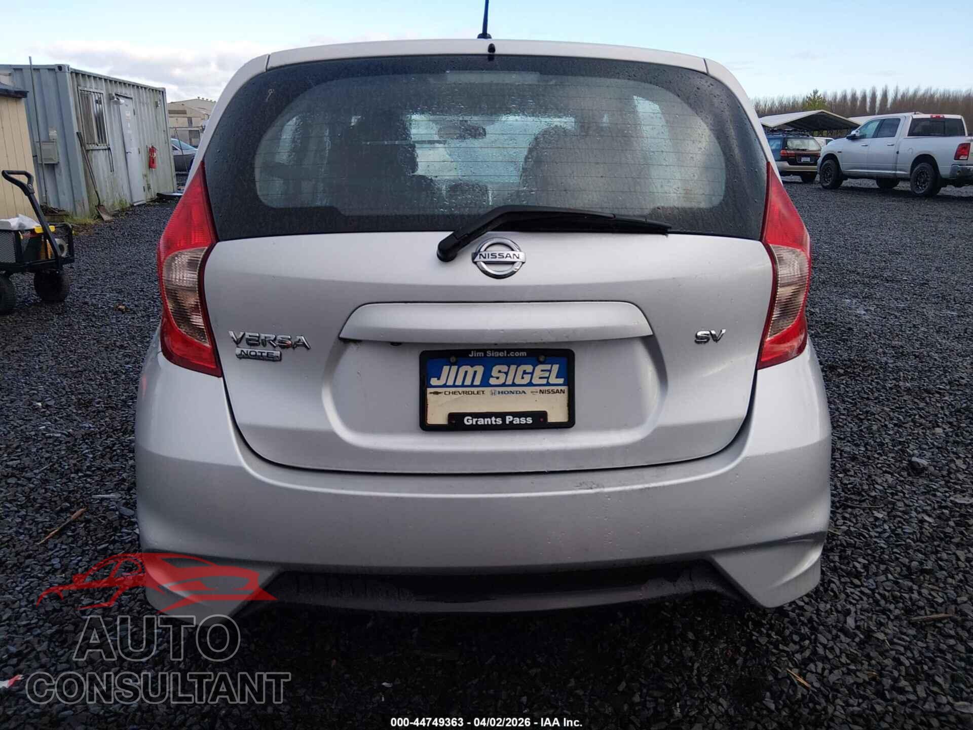 NISSAN VERSA NOTE 2019 - 3N1CE2CP5KL359081