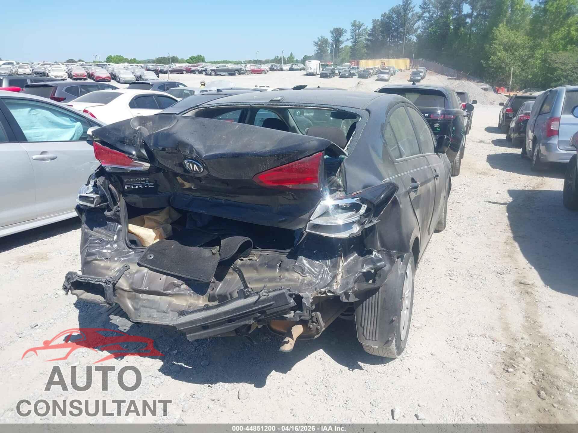 KIA FORTE 2017 - 3KPFK4A79HE140512