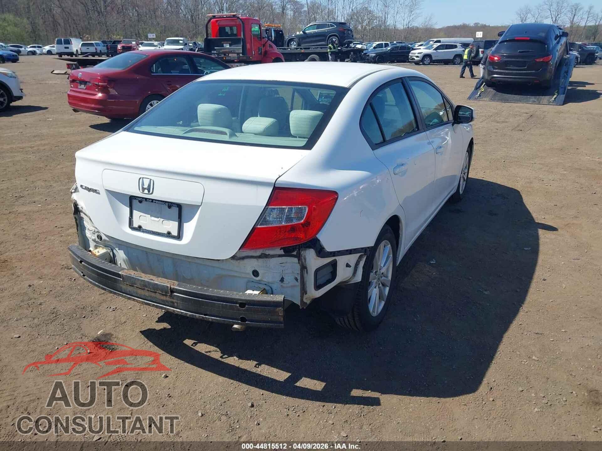 HONDA CIVIC 2012 - 2HGFB2F80CH597651