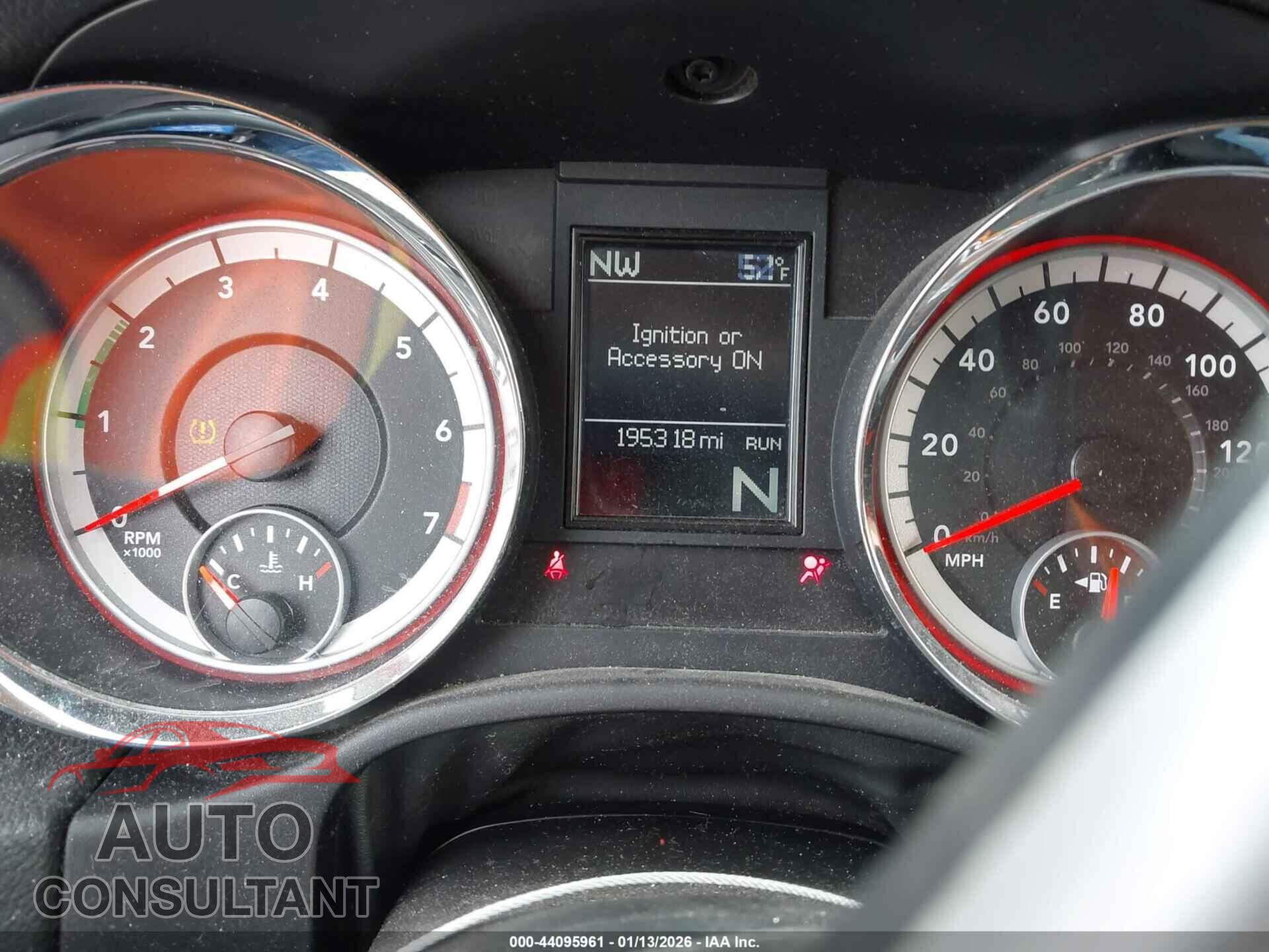 DODGE DURANGO 2012 - 1C4RDJDG7CC106022