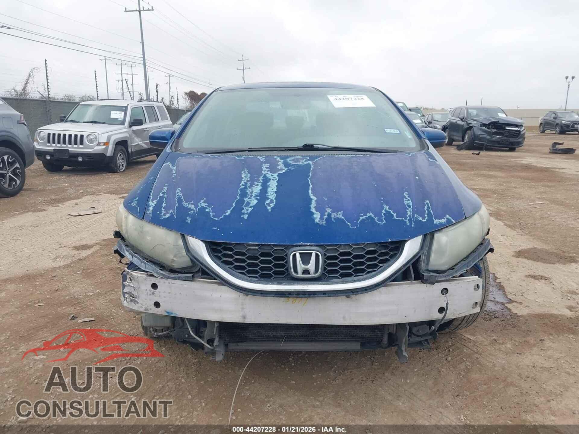 HONDA CIVIC 2014 - 19XFB2F54EE067122