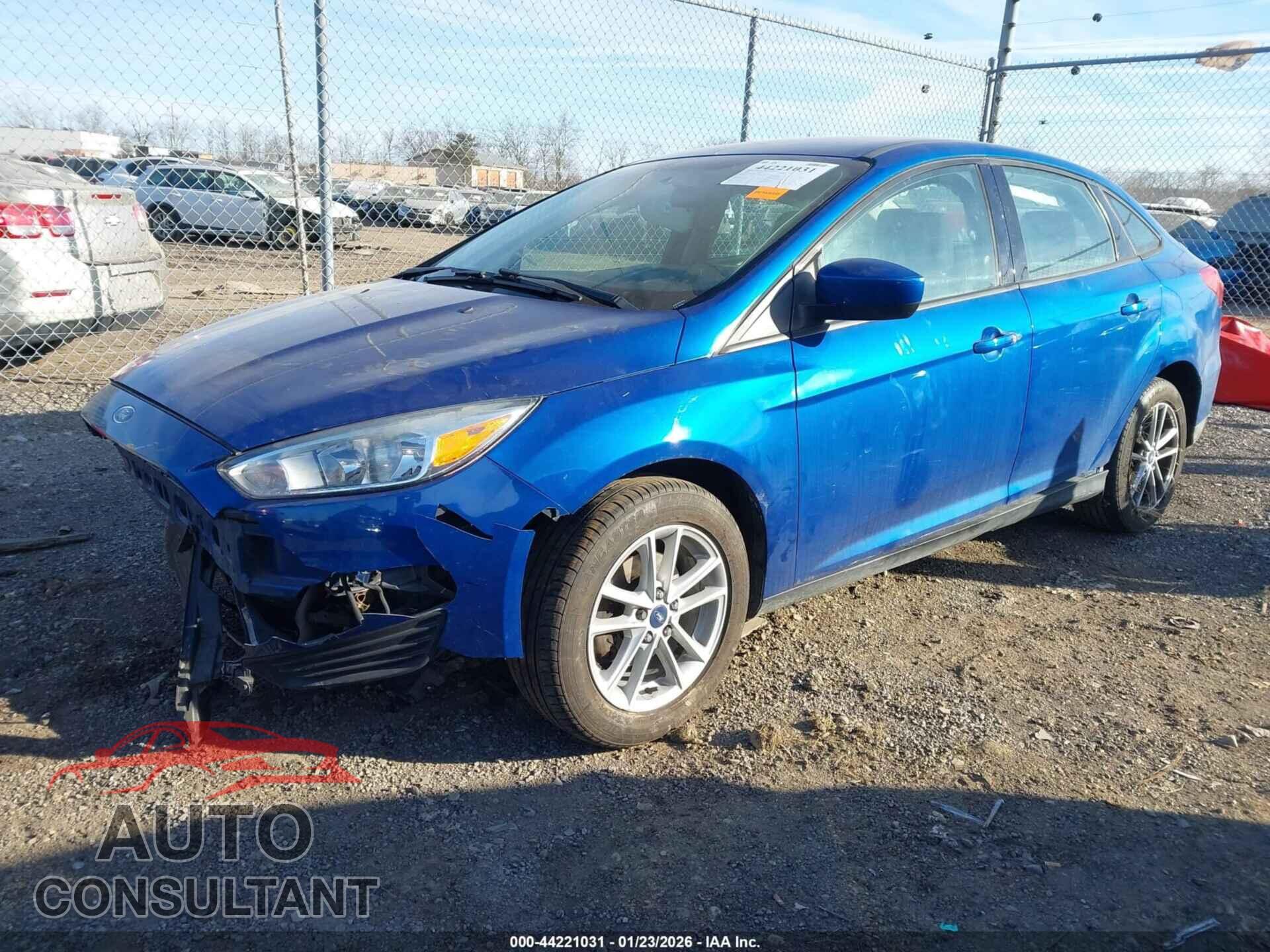 FORD FOCUS 2018 - 1FADP3F2XJL231646