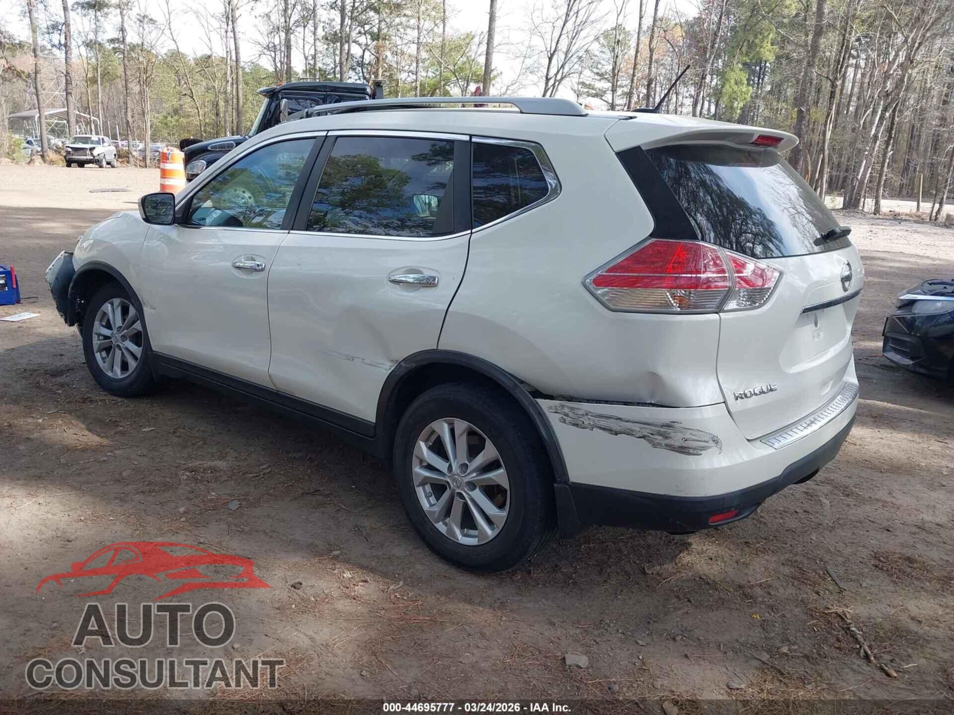 NISSAN ROGUE 2015 - KNMAT2MV7FP524310