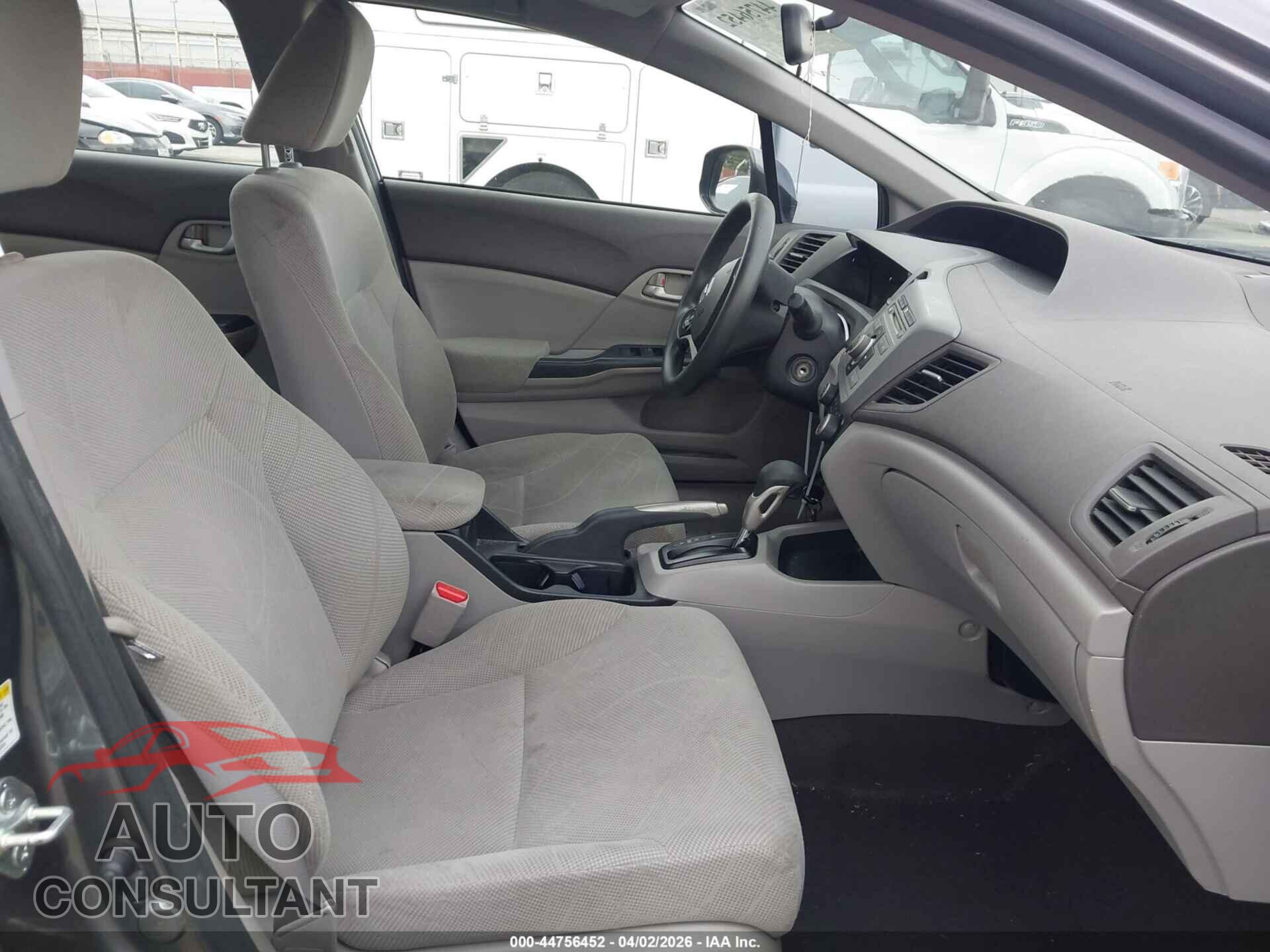 HONDA CIVIC 2012 - JHMFB2F58CS005148
