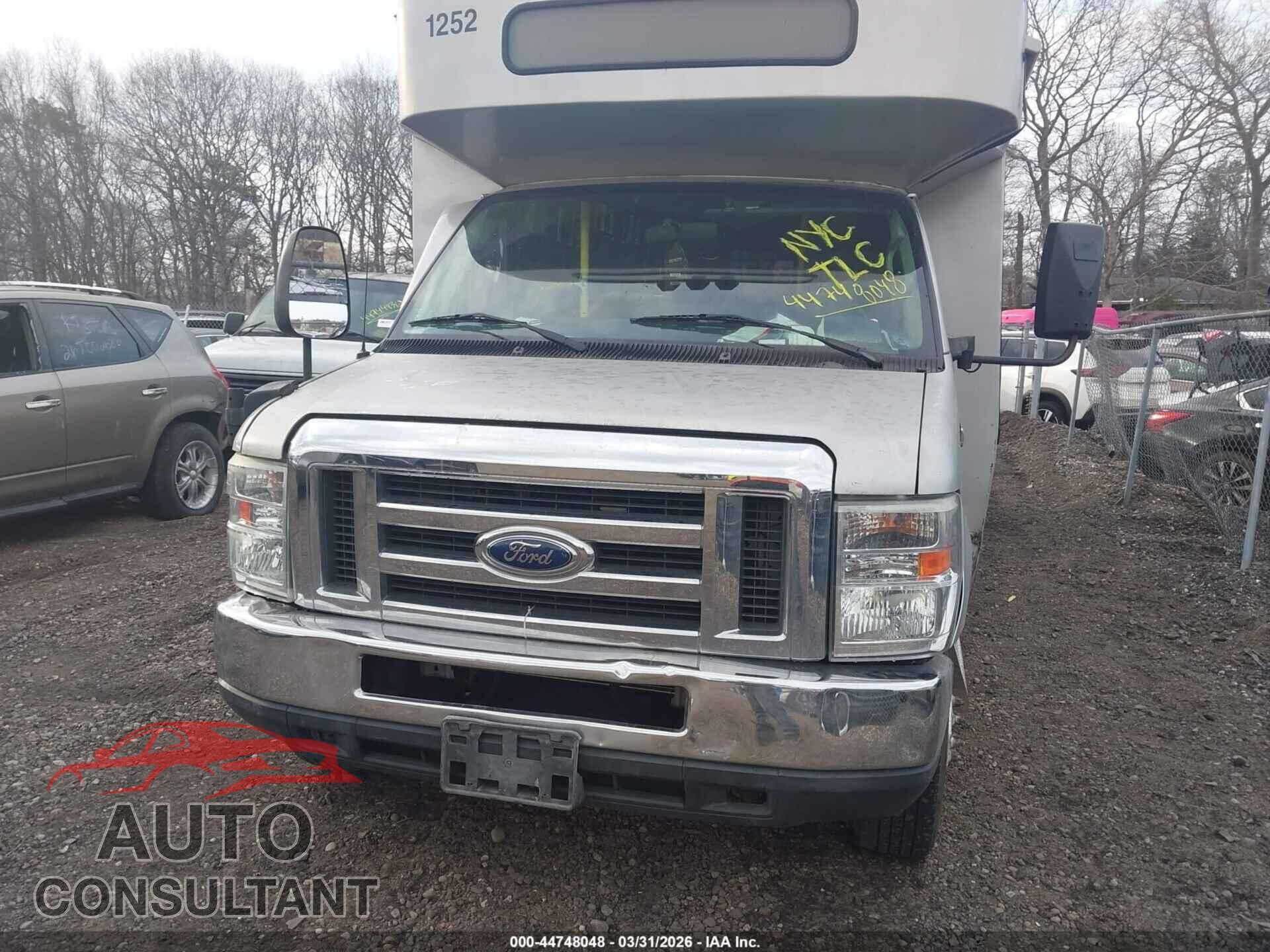 FORD E-450 CUTAWAY 2012 - 1FDFE4FSXCDB30176