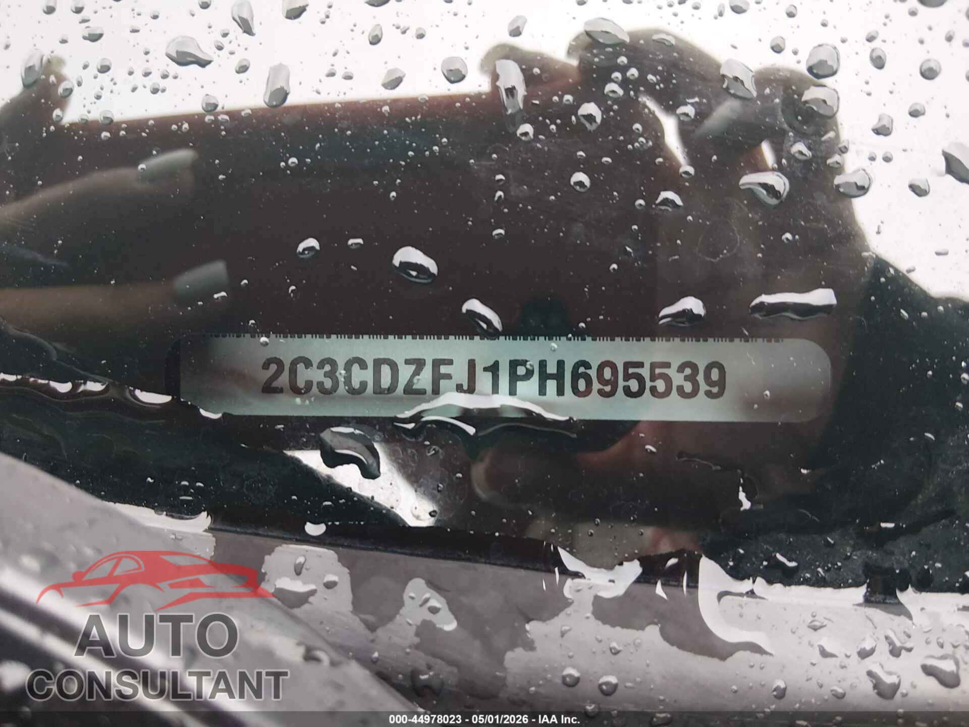 DODGE CHALLENGER 2023 - 2C3CDZFJ1PH695539